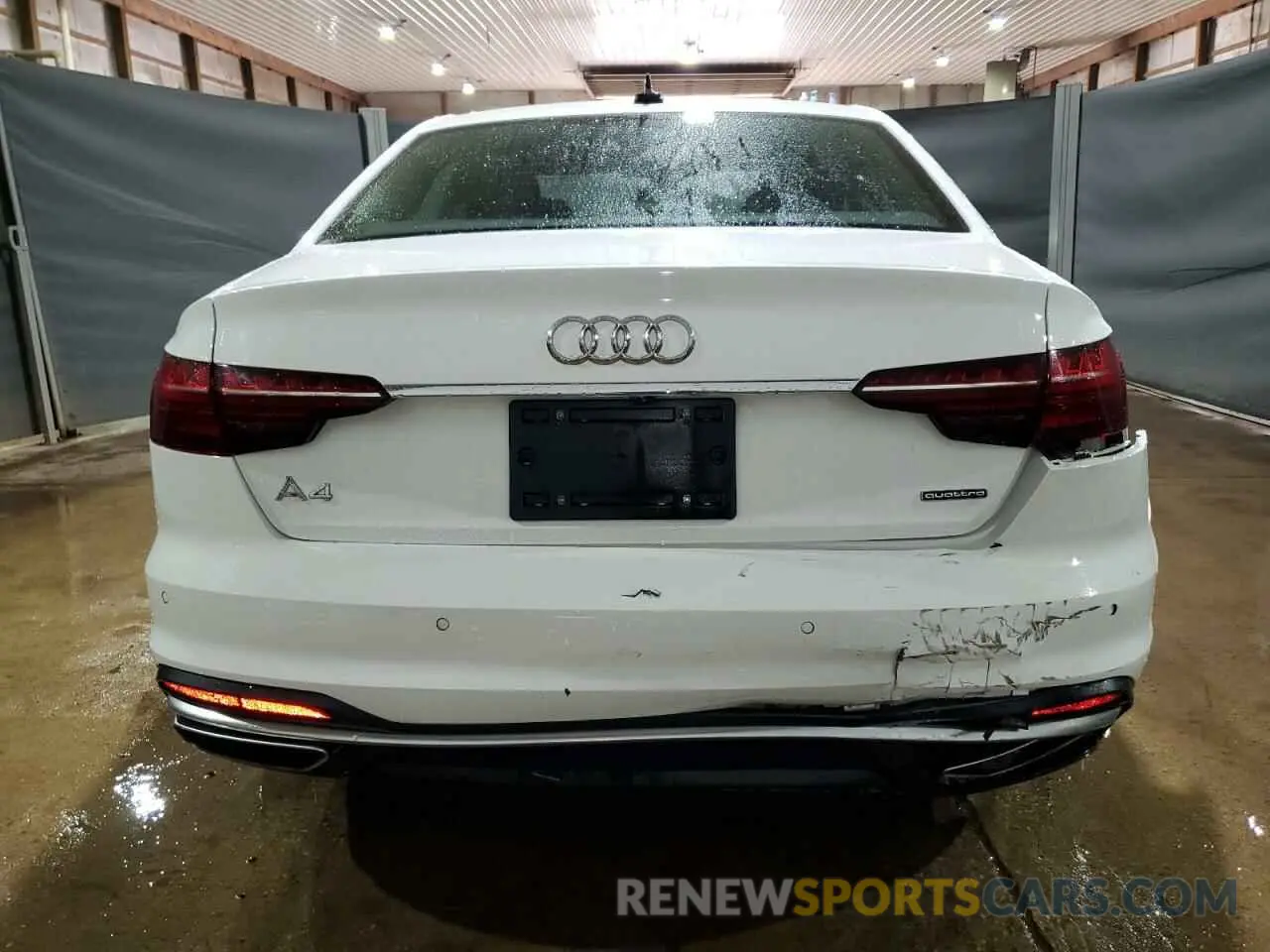 6 Photograph of a damaged car WAUEAAF42PN015211 AUDI A4 2023