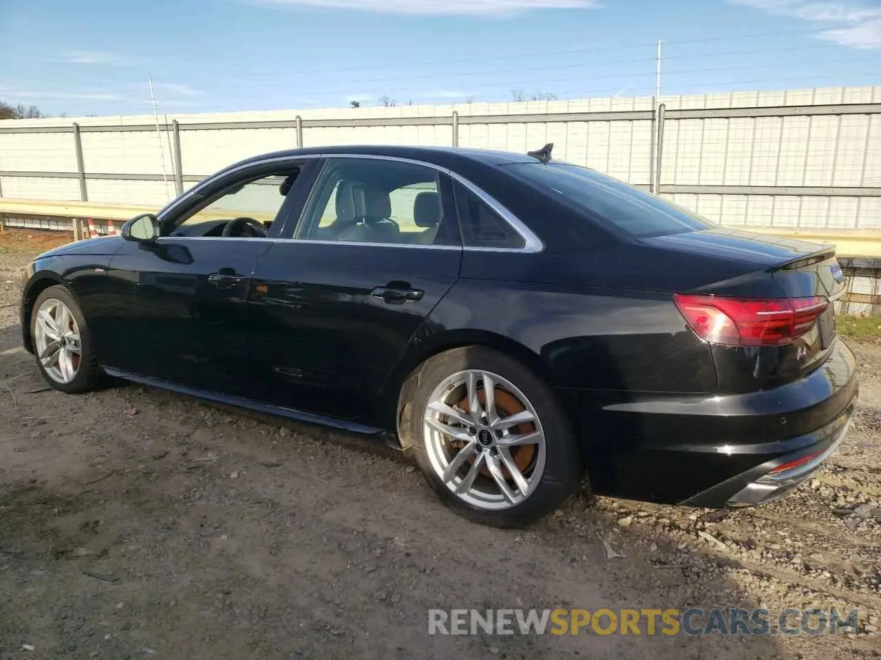 2 Photograph of a damaged car WAUEAAF43PA029853 AUDI A4 2023