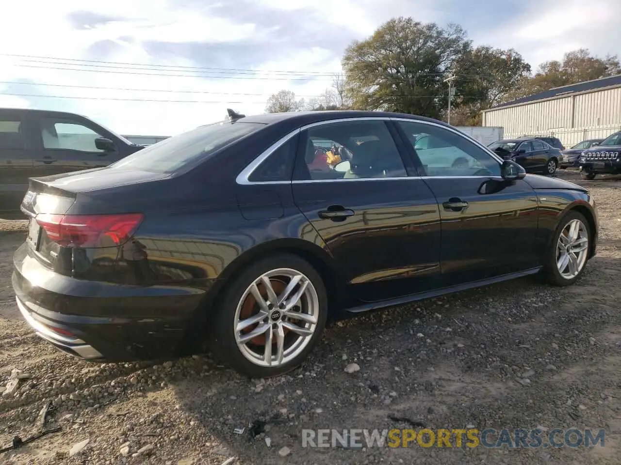 3 Photograph of a damaged car WAUEAAF43PA029853 AUDI A4 2023