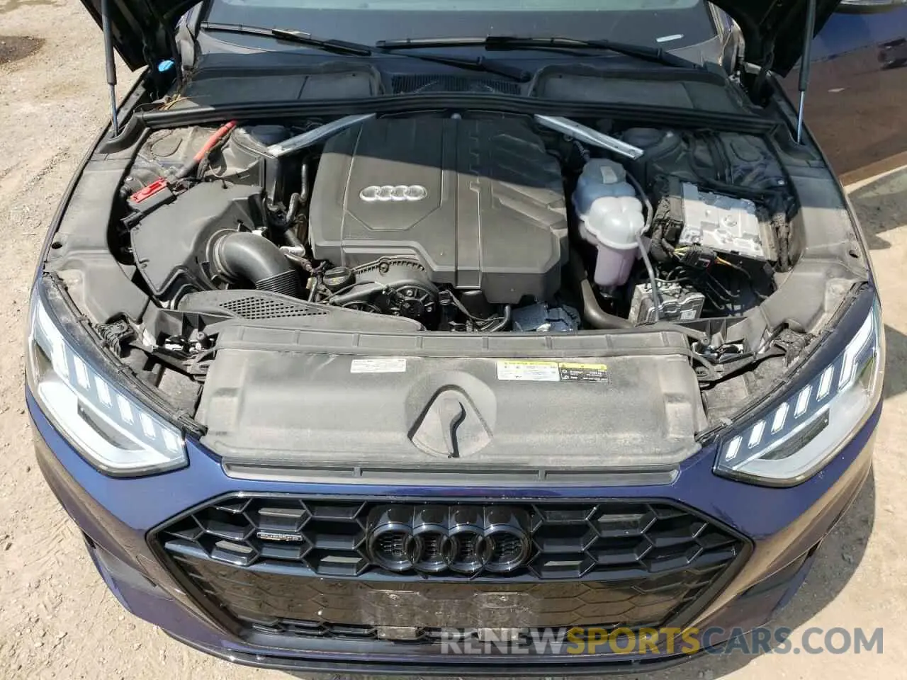11 Photograph of a damaged car WAUEAAF43PA041906 AUDI A4 2023