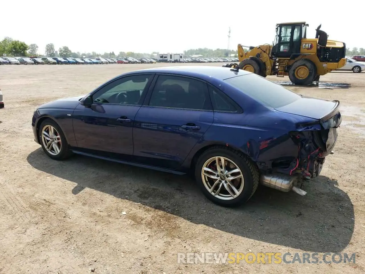 2 Photograph of a damaged car WAUEAAF43PA041906 AUDI A4 2023