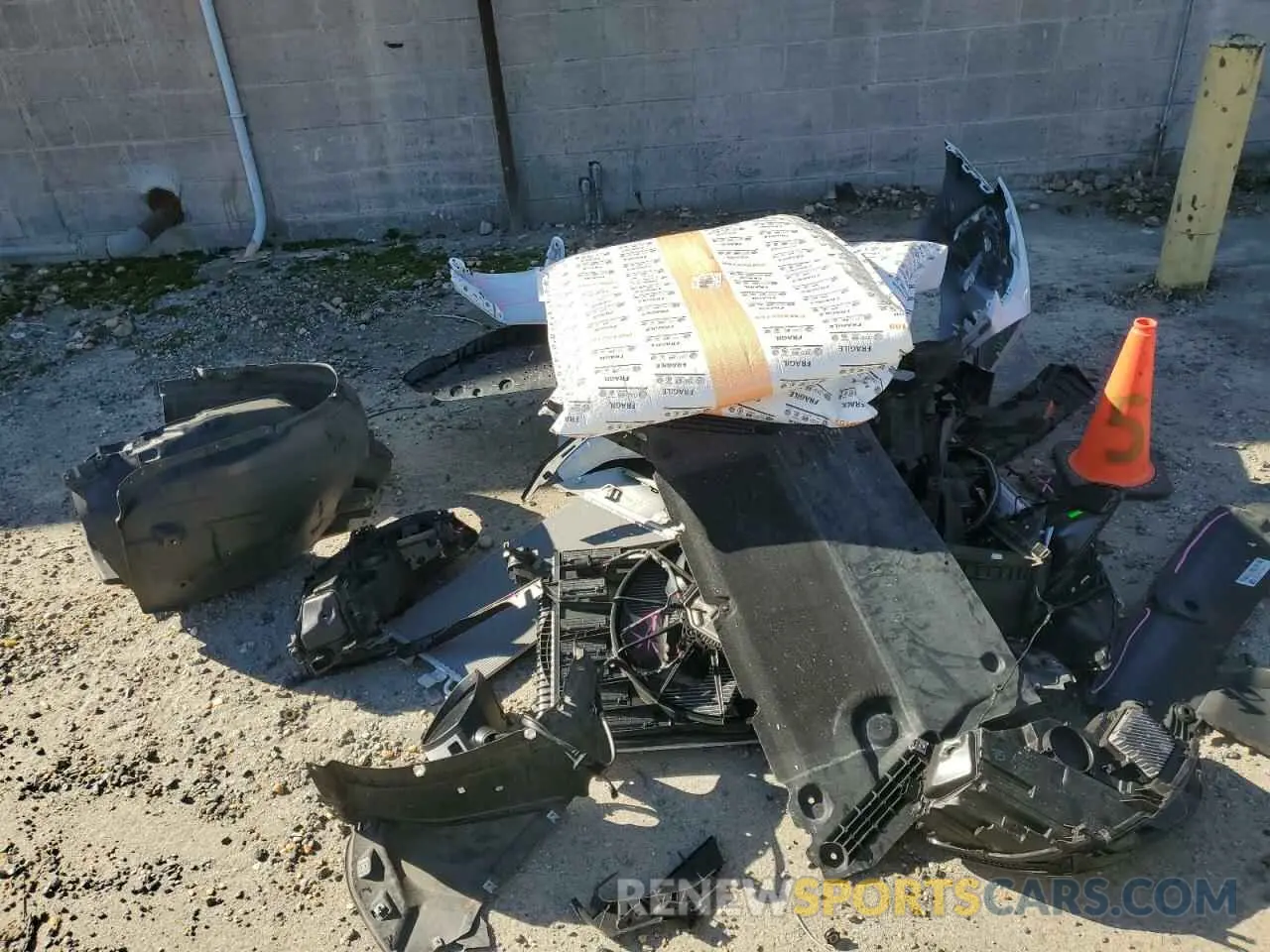 12 Photograph of a damaged car WAUEAAF43PN005657 AUDI A4 2023