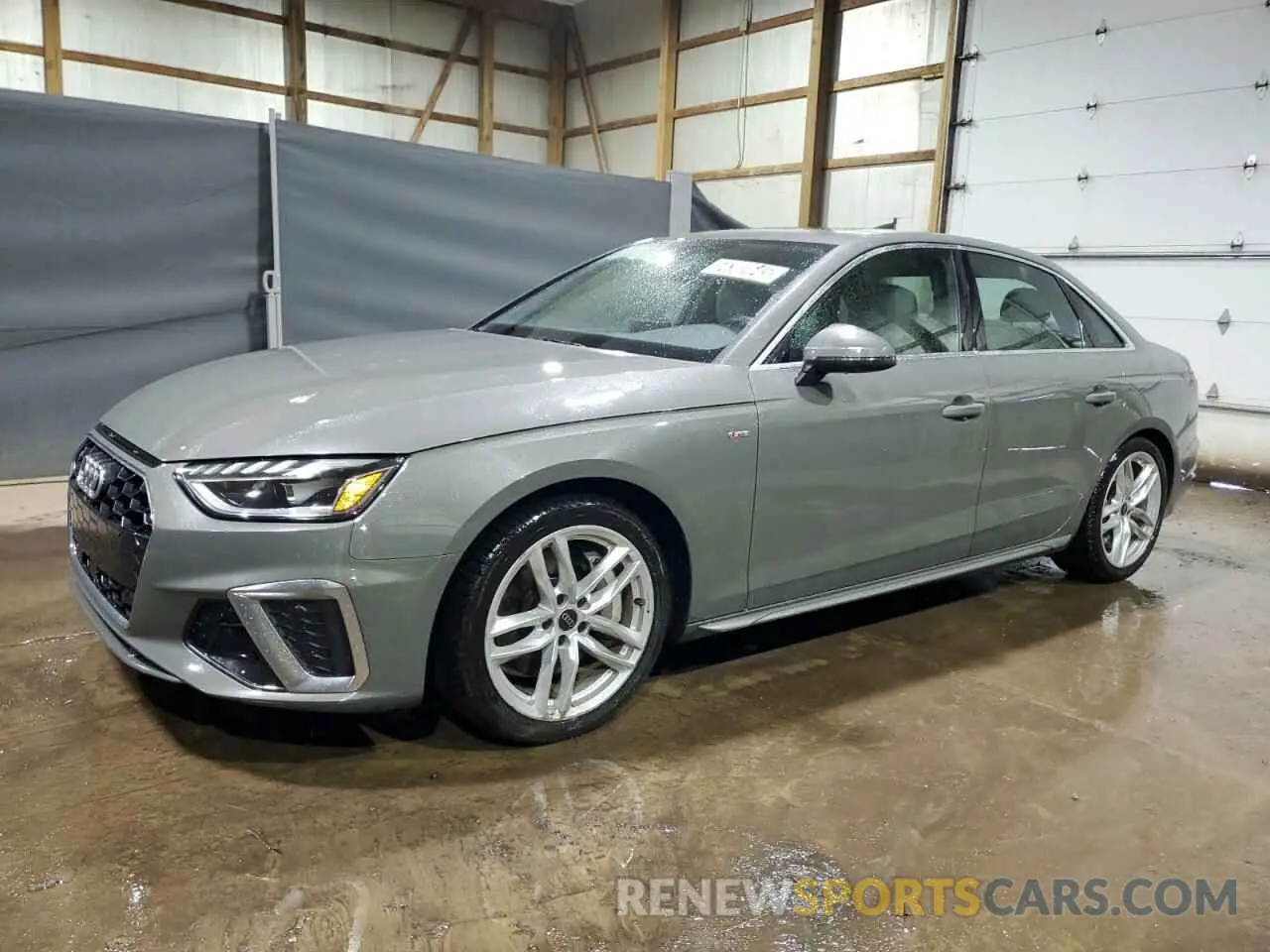 1 Photograph of a damaged car WAUEAAF43PN020319 AUDI A4 2023