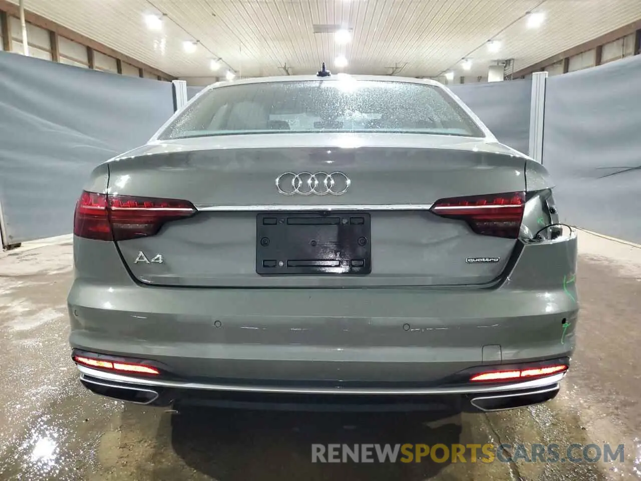 6 Photograph of a damaged car WAUEAAF43PN020319 AUDI A4 2023