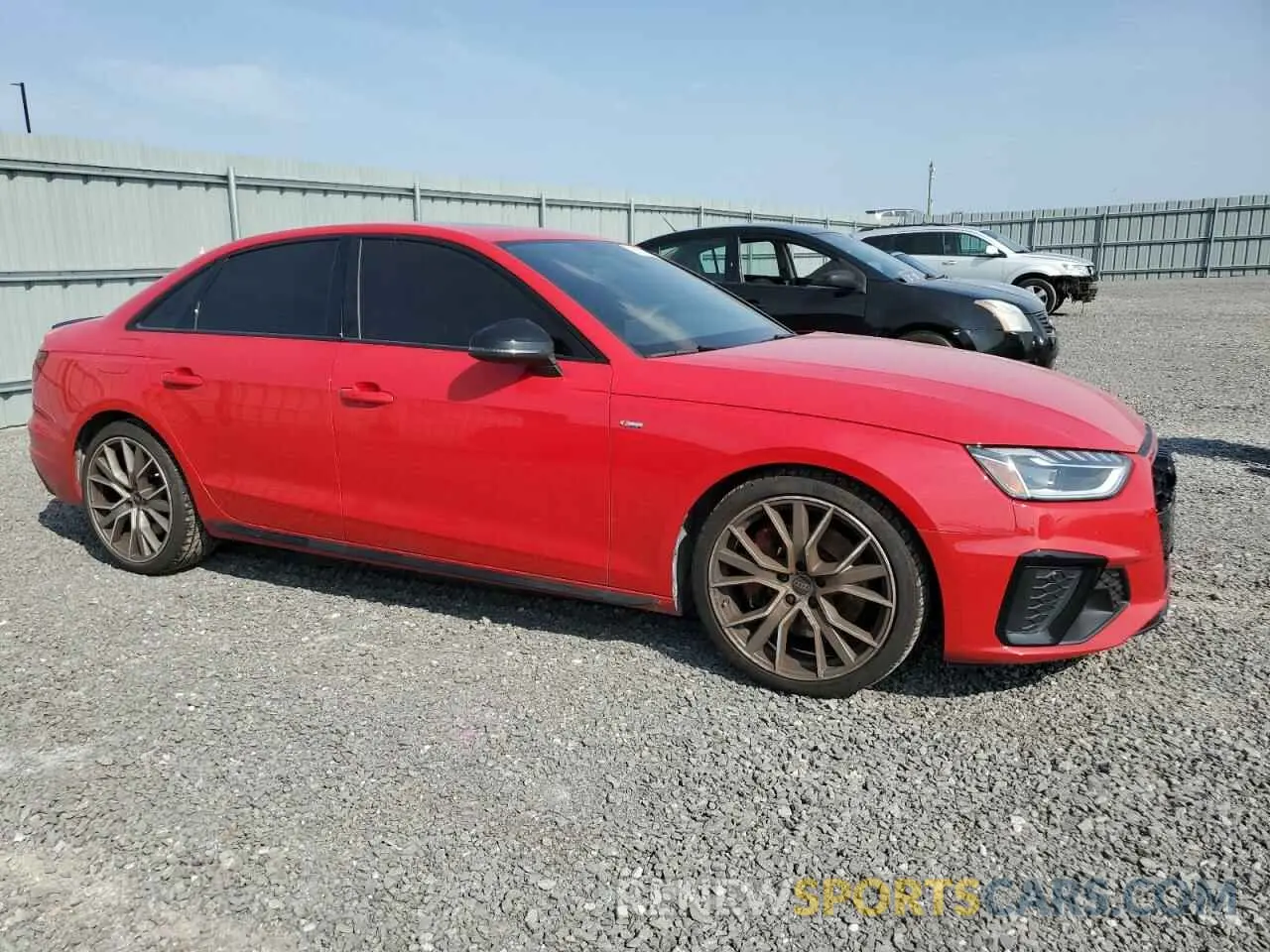 4 Photograph of a damaged car WAUEAAF44PA036908 AUDI A4 2023