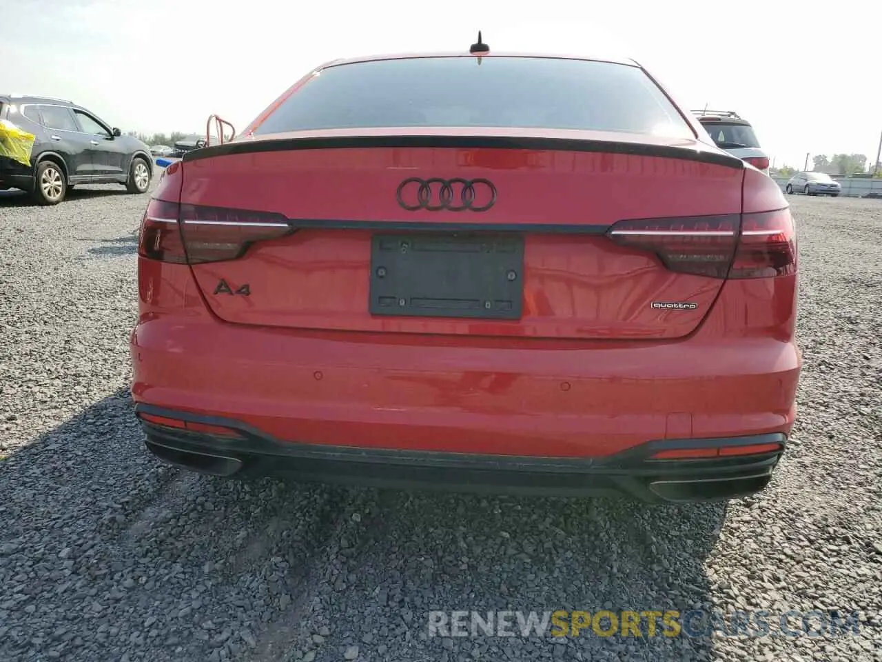 6 Photograph of a damaged car WAUEAAF44PA036908 AUDI A4 2023