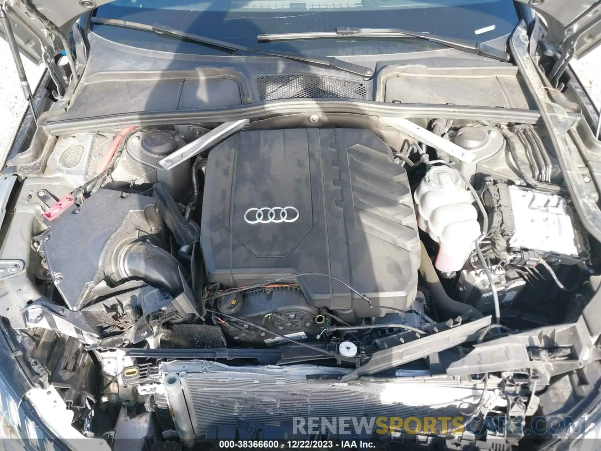 10 Photograph of a damaged car WAUEAAF44PN003027 AUDI A4 2023