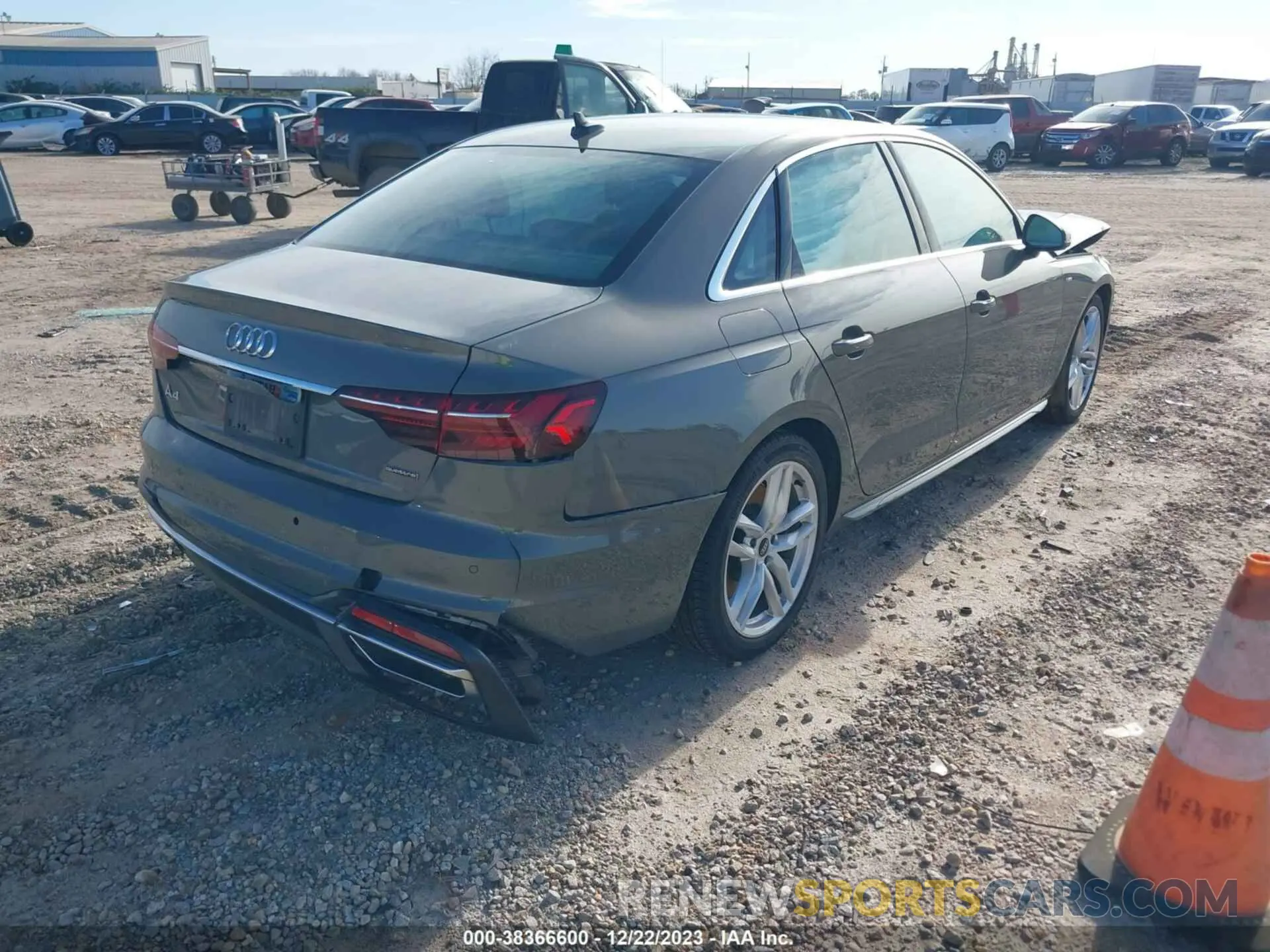 4 Photograph of a damaged car WAUEAAF44PN003027 AUDI A4 2023
