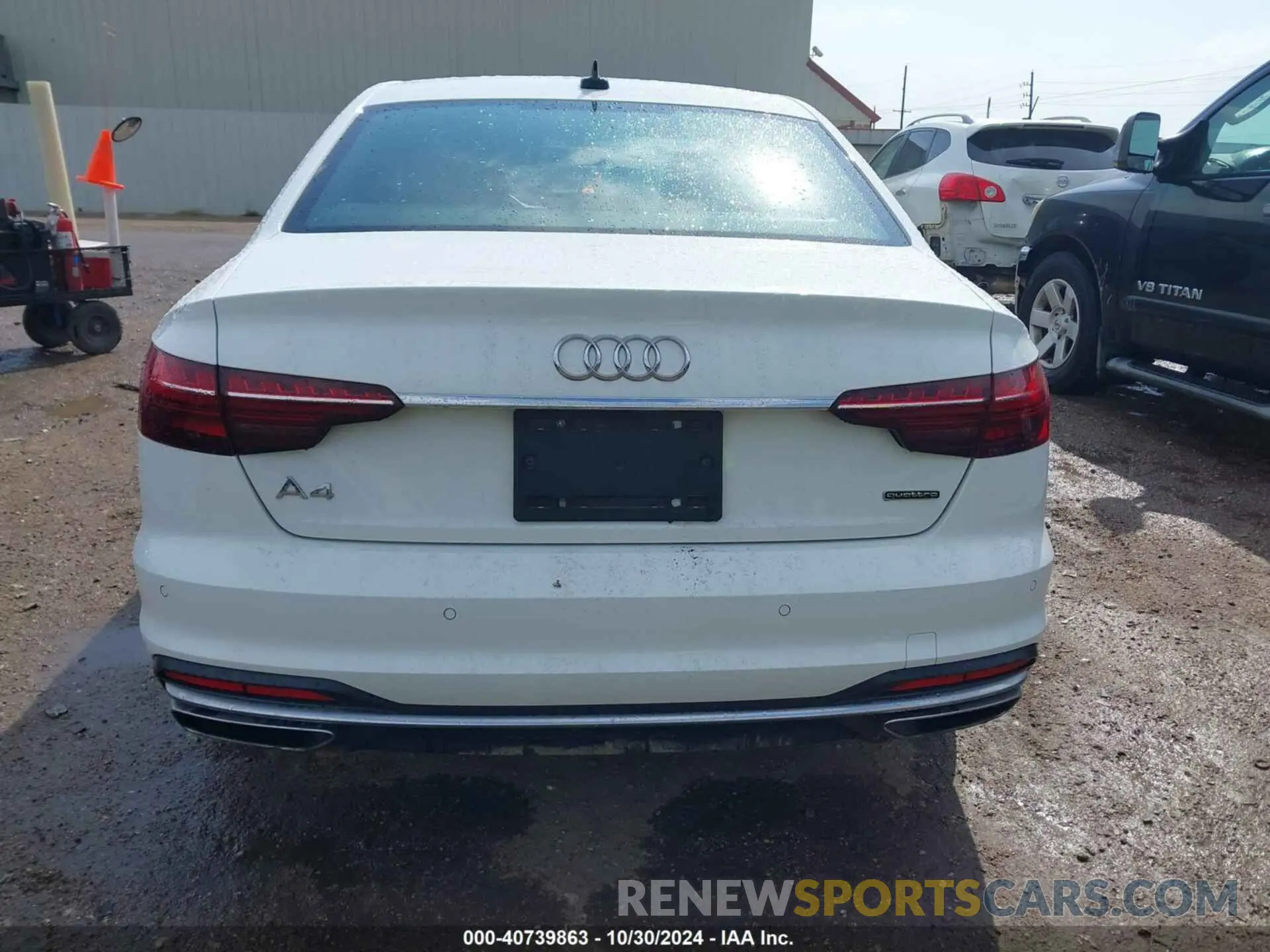16 Photograph of a damaged car WAUEAAF44PN006025 AUDI A4 2023