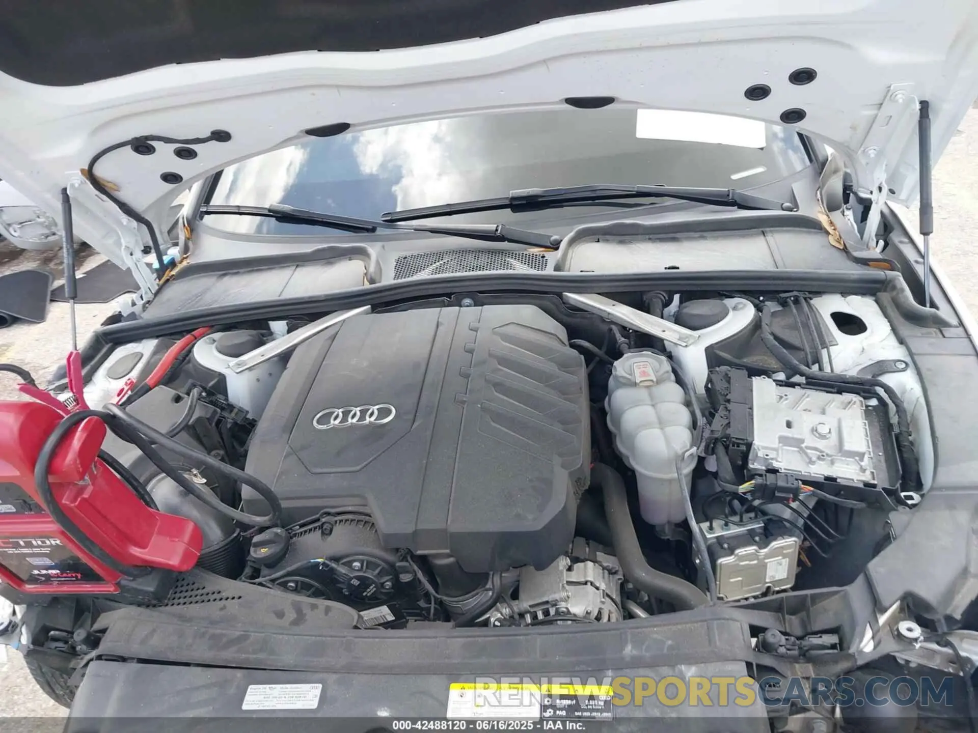 10 Photograph of a damaged car WAUEAAF44PN006672 AUDI A4 2023