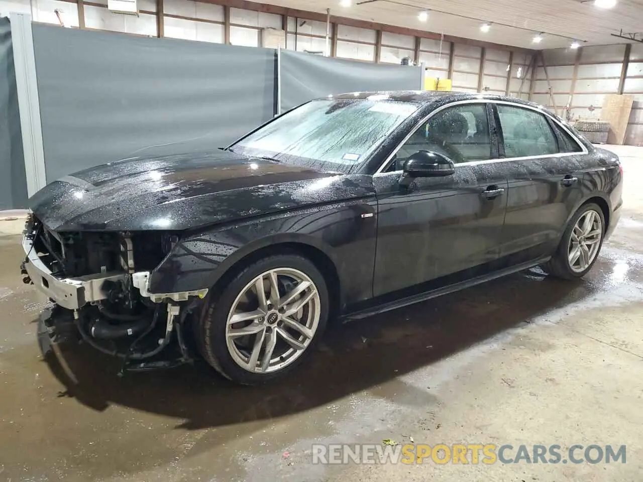 1 Photograph of a damaged car WAUEAAF44PN016599 AUDI A4 2023