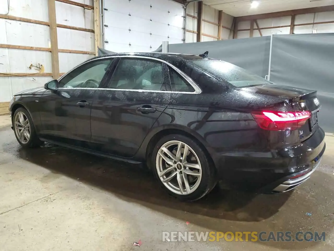 2 Photograph of a damaged car WAUEAAF44PN016599 AUDI A4 2023