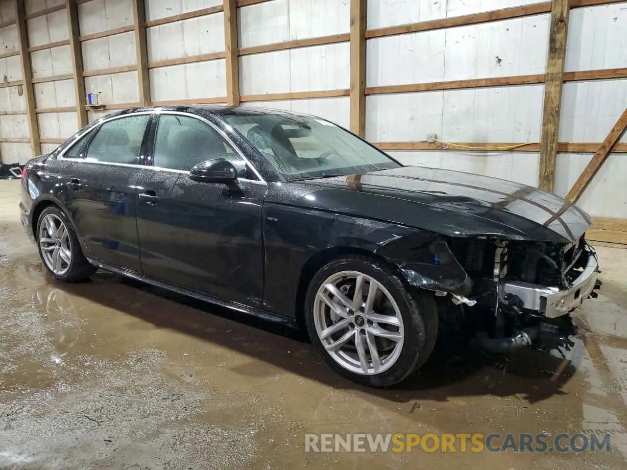 4 Photograph of a damaged car WAUEAAF44PN016599 AUDI A4 2023