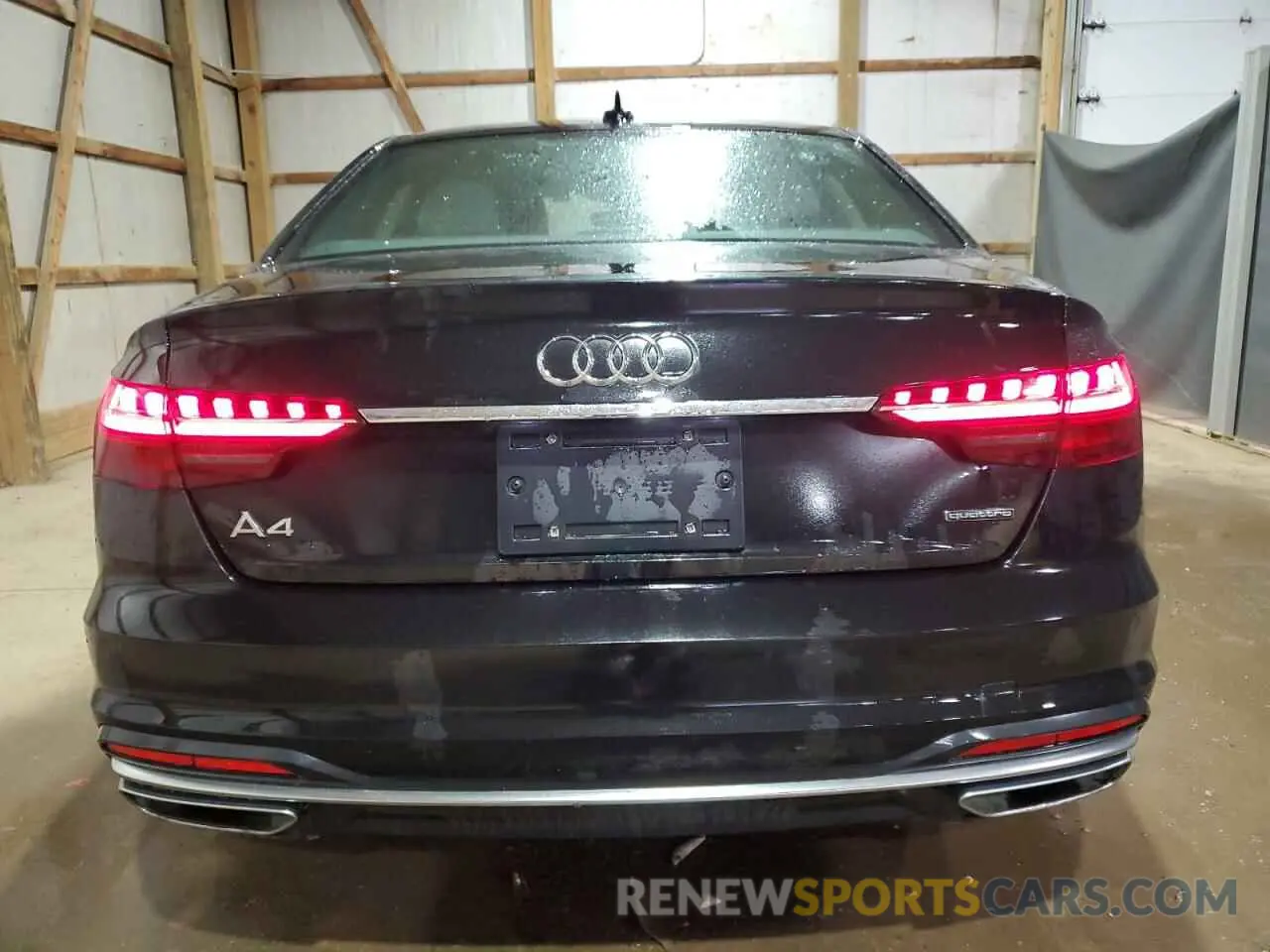 6 Photograph of a damaged car WAUEAAF44PN016599 AUDI A4 2023