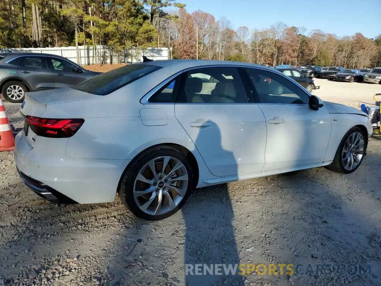 3 Photograph of a damaged car WAUEAAF44PN020684 AUDI A4 2023