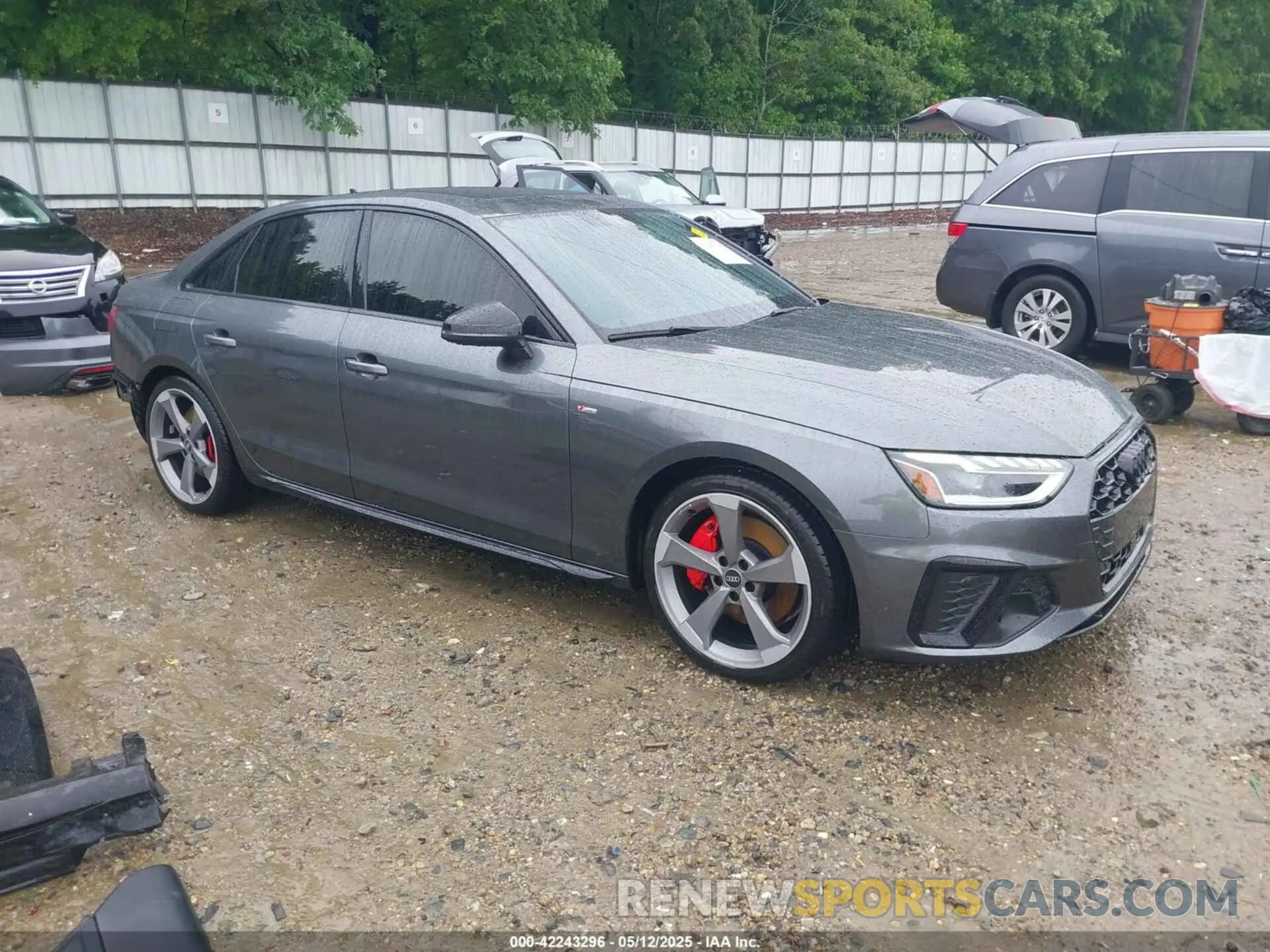 1 Photograph of a damaged car WAUEAAF45PA016313 AUDI A4 2023