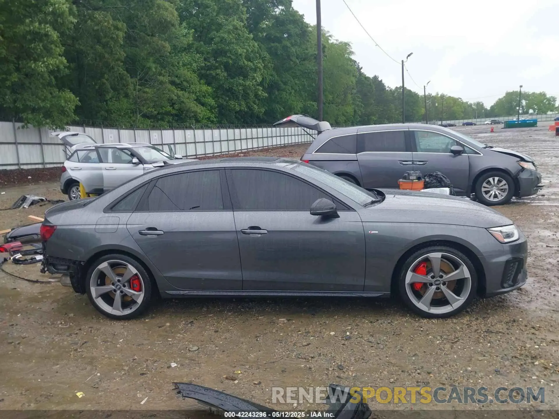 14 Photograph of a damaged car WAUEAAF45PA016313 AUDI A4 2023