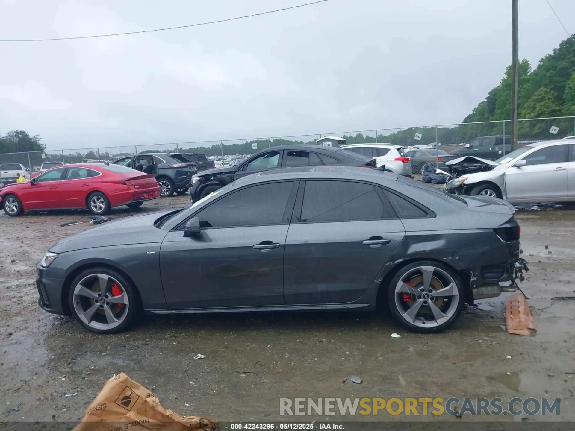 15 Photograph of a damaged car WAUEAAF45PA016313 AUDI A4 2023