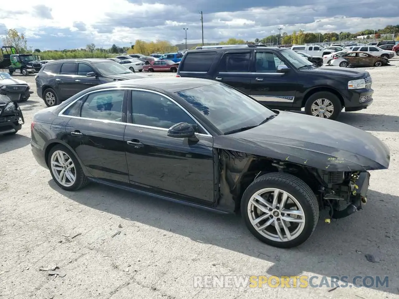 4 Photograph of a damaged car WAUEAAF45PN001173 AUDI A4 2023