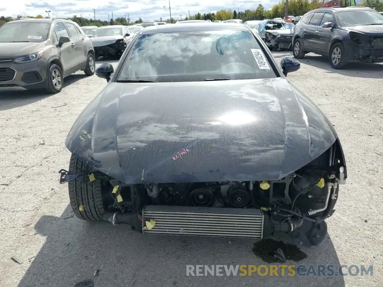 5 Photograph of a damaged car WAUEAAF45PN001173 AUDI A4 2023