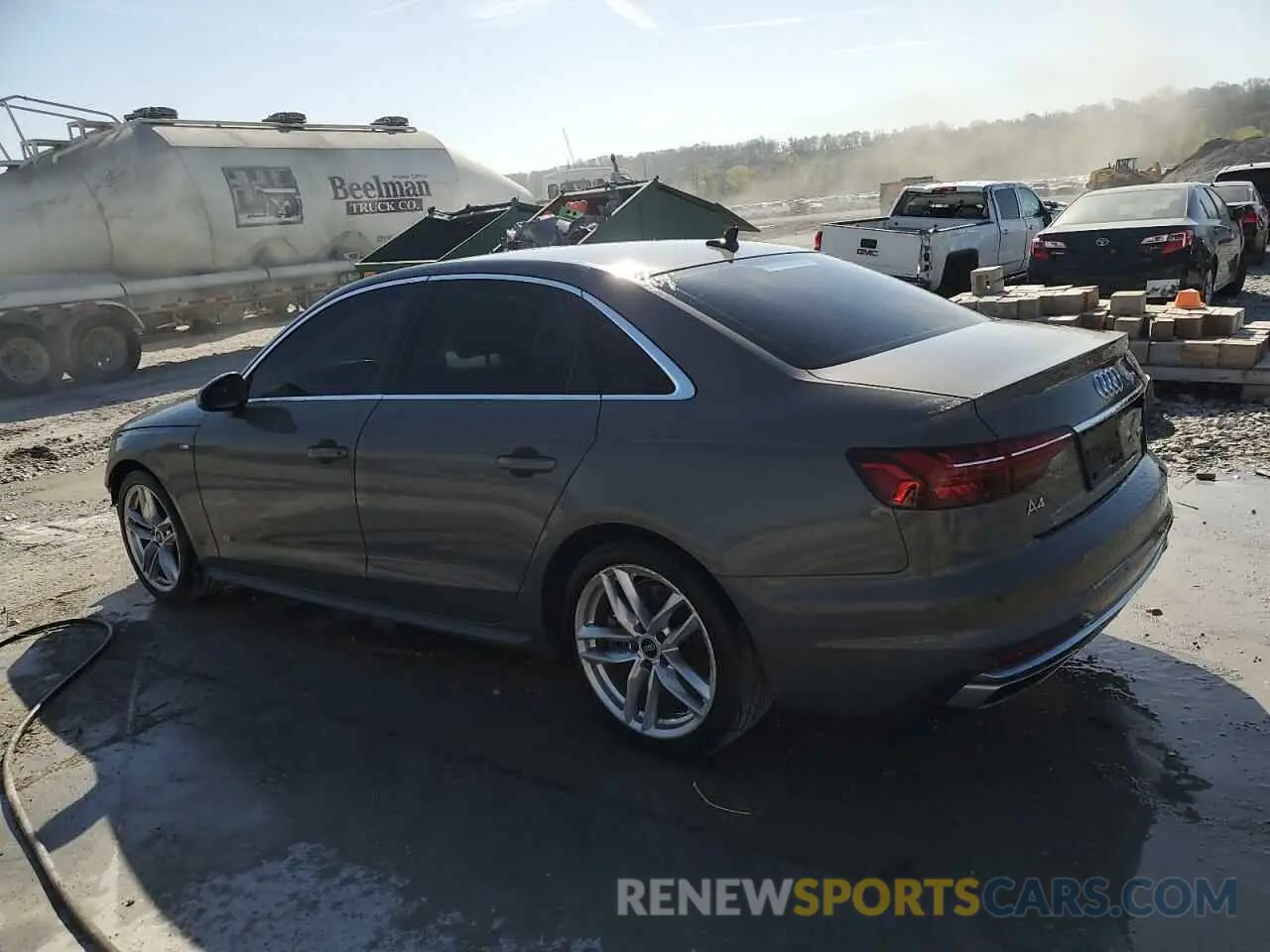 2 Photograph of a damaged car WAUEAAF45PN001979 AUDI A4 2023