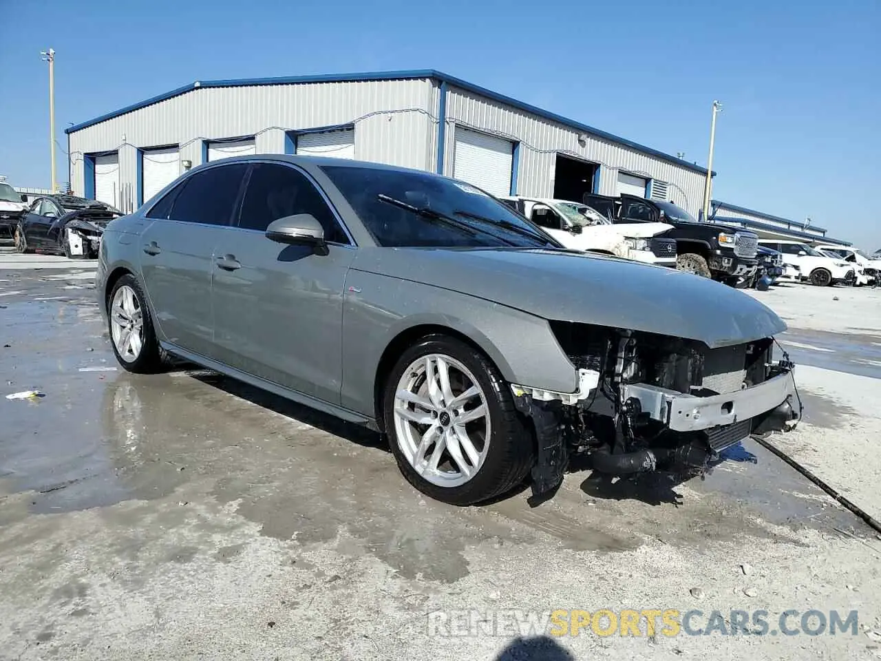 4 Photograph of a damaged car WAUEAAF45PN001979 AUDI A4 2023