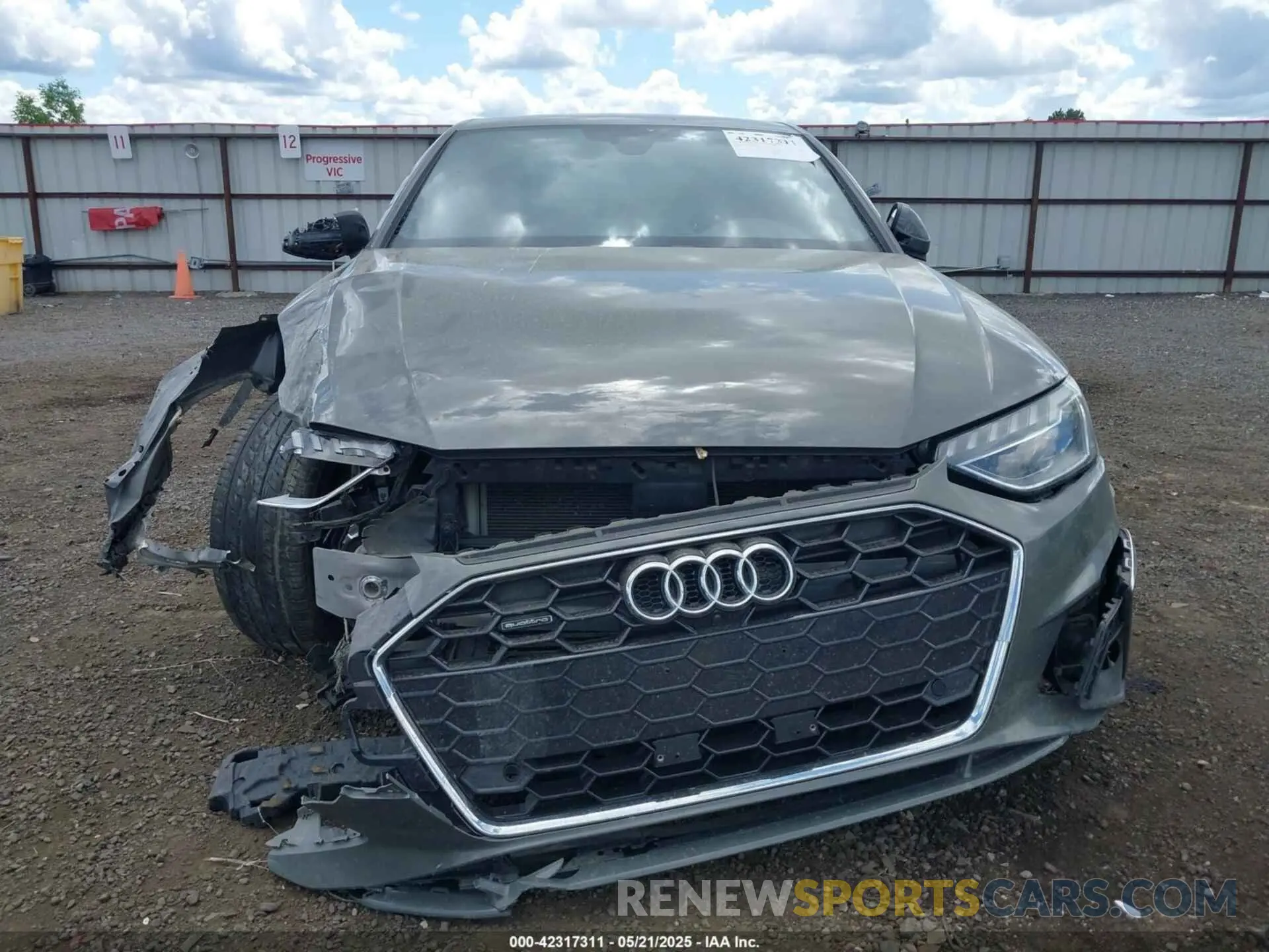 12 Photograph of a damaged car WAUEAAF45PN003120 AUDI A4 2023