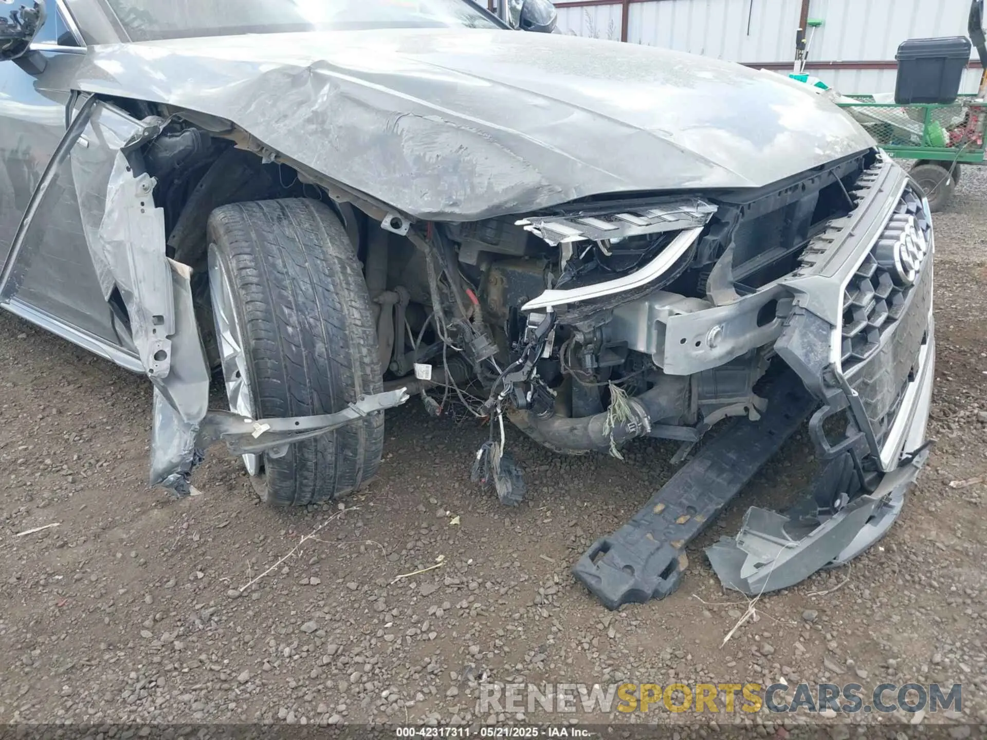 6 Photograph of a damaged car WAUEAAF45PN003120 AUDI A4 2023