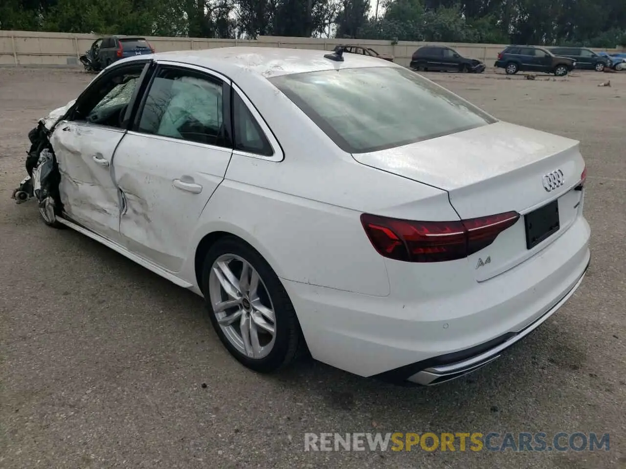 2 Photograph of a damaged car WAUEAAF45PN004073 AUDI A4 2023