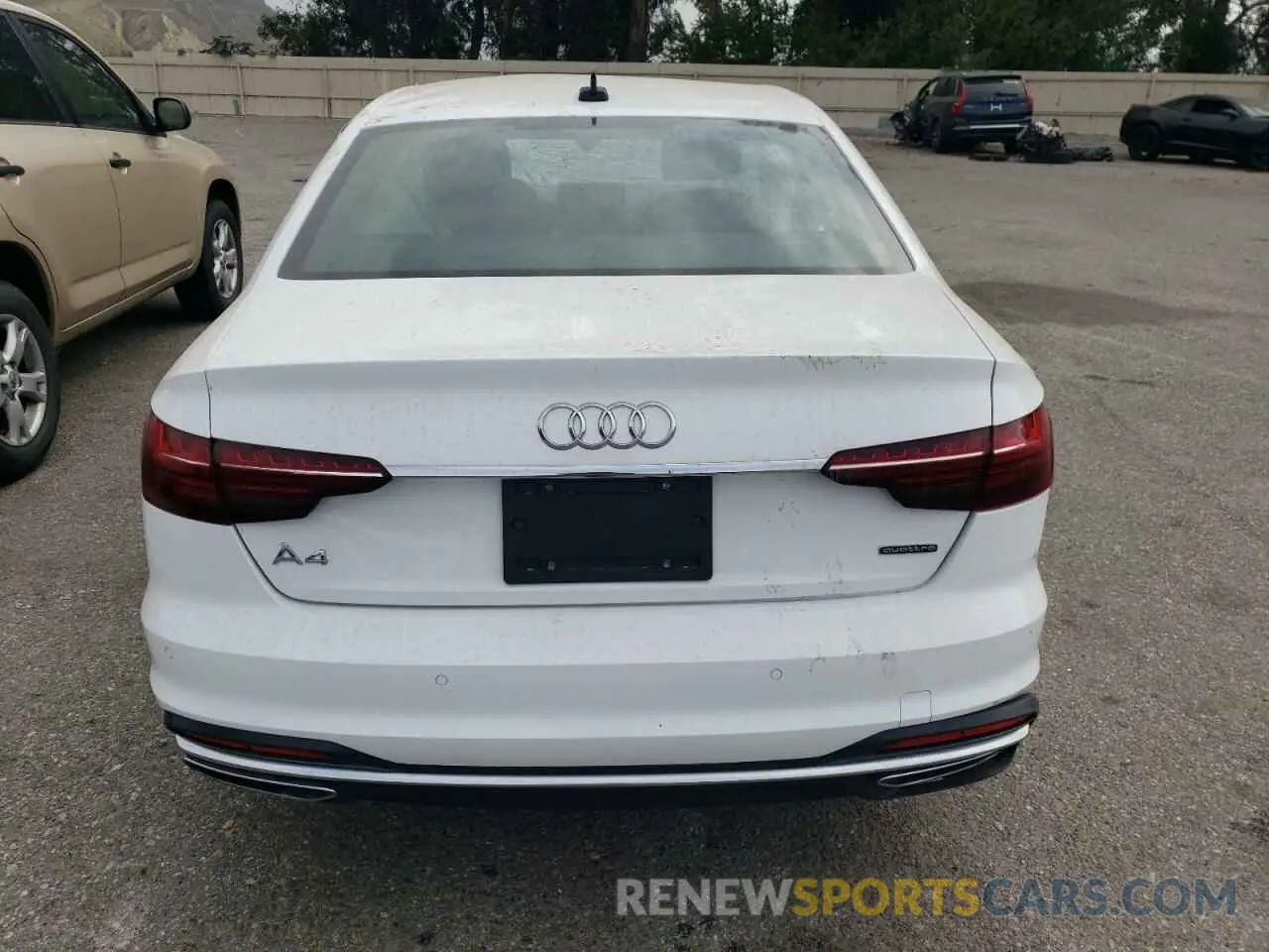 6 Photograph of a damaged car WAUEAAF45PN004073 AUDI A4 2023