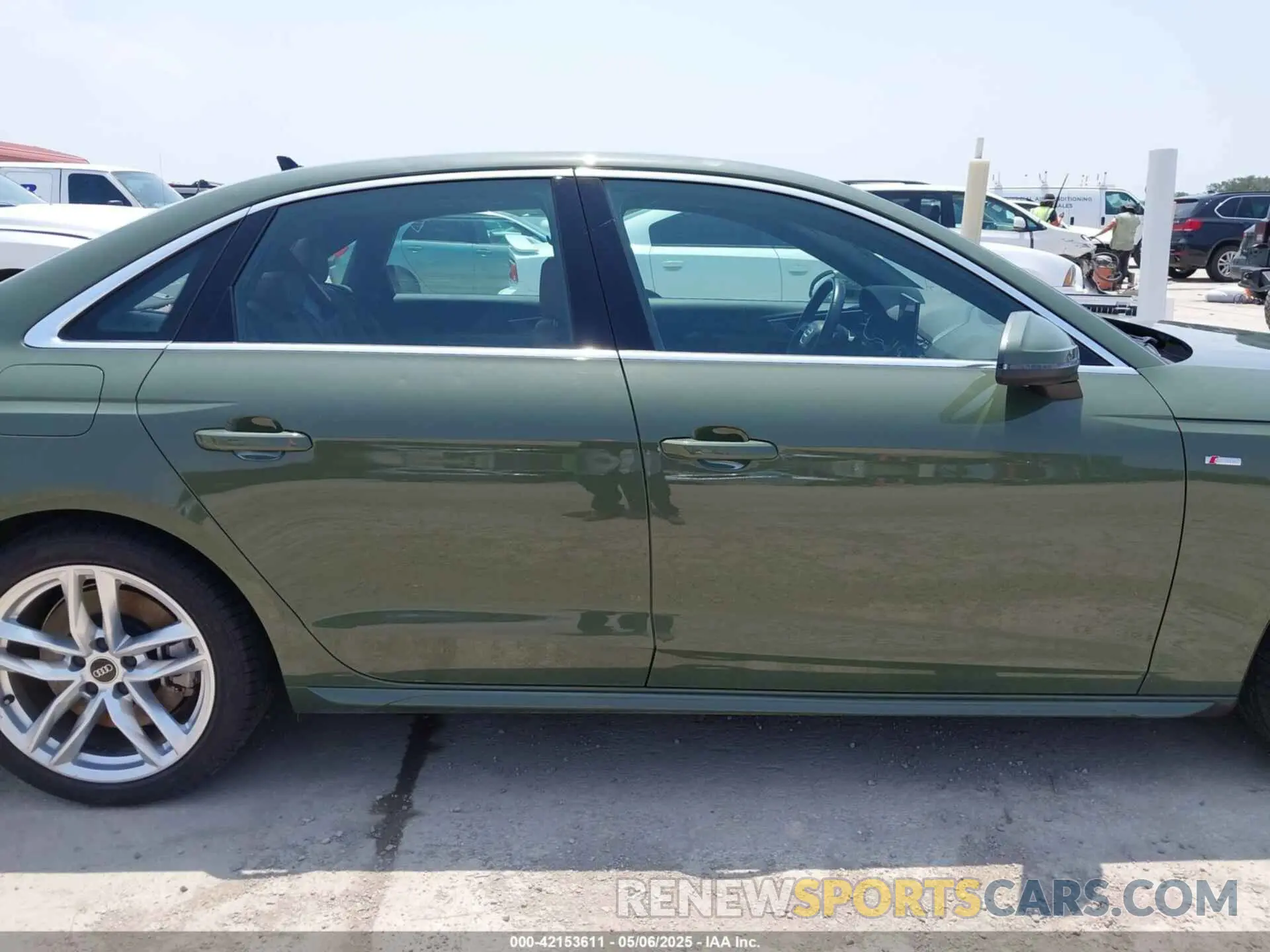 13 Photograph of a damaged car WAUEAAF45PN006549 AUDI A4 2023