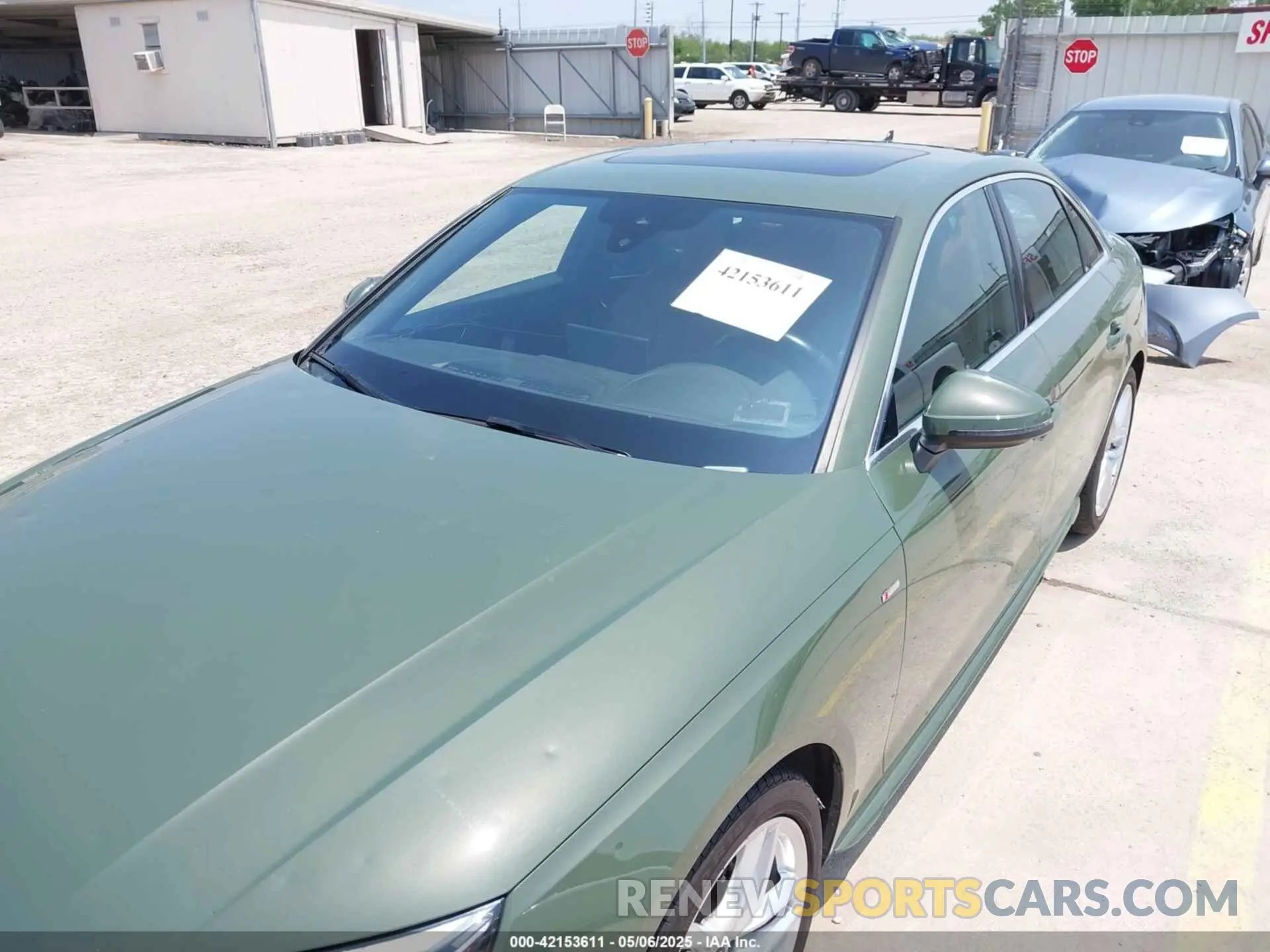 17 Photograph of a damaged car WAUEAAF45PN006549 AUDI A4 2023