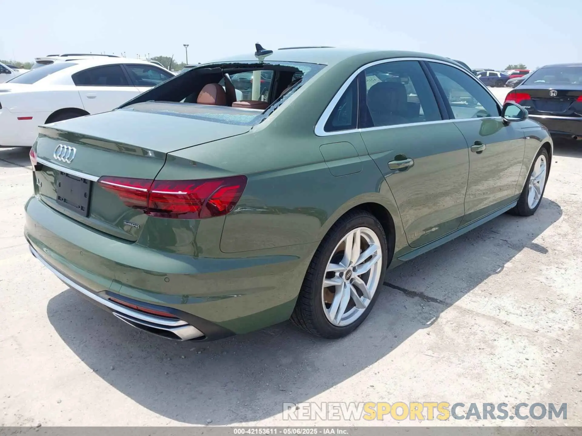 4 Photograph of a damaged car WAUEAAF45PN006549 AUDI A4 2023