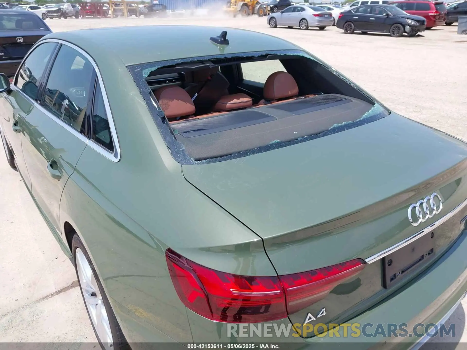 6 Photograph of a damaged car WAUEAAF45PN006549 AUDI A4 2023