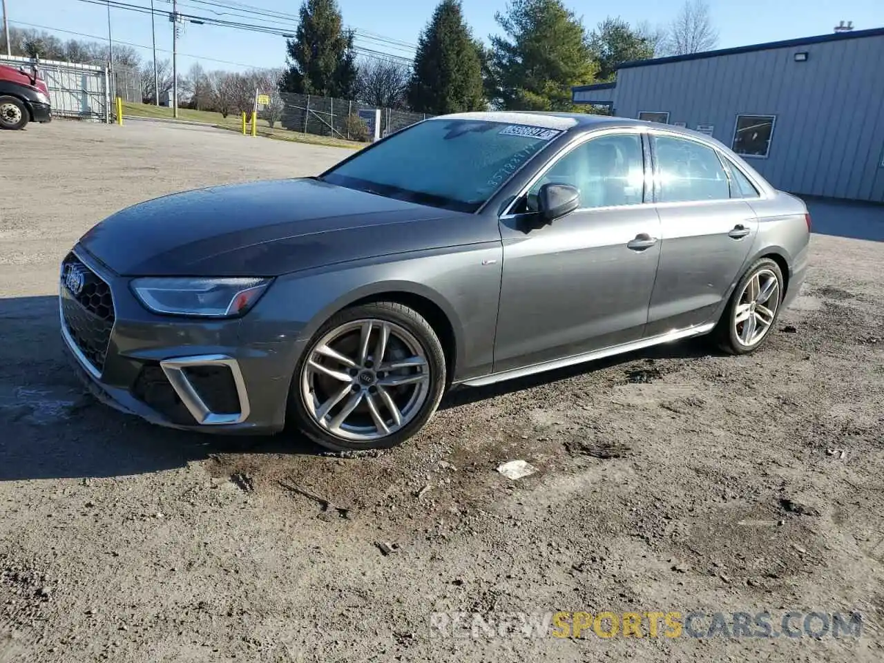 1 Photograph of a damaged car WAUEAAF45PN011623 AUDI A4 2023