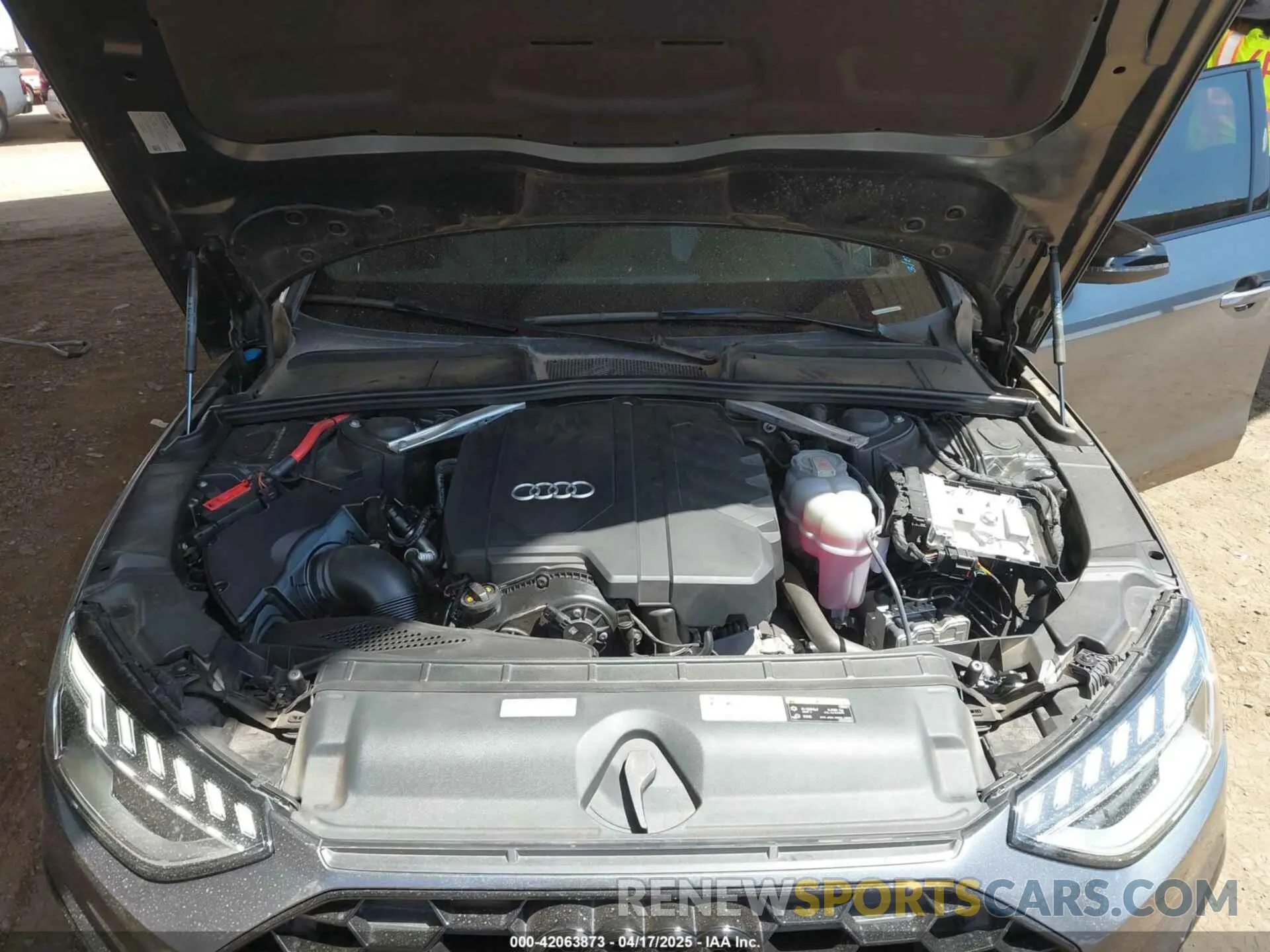10 Photograph of a damaged car WAUEAAF46PA023416 AUDI A4 2023