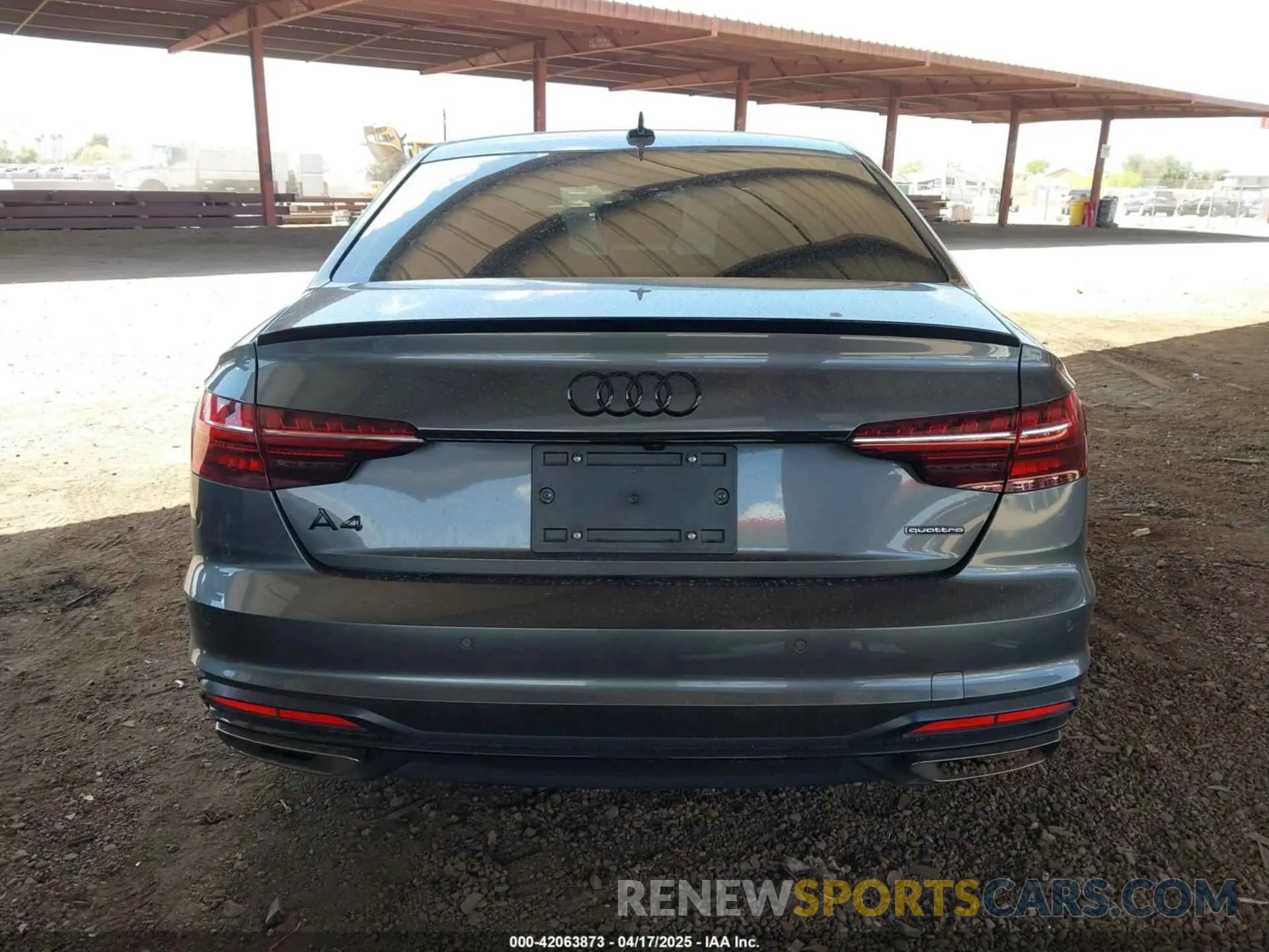 16 Photograph of a damaged car WAUEAAF46PA023416 AUDI A4 2023