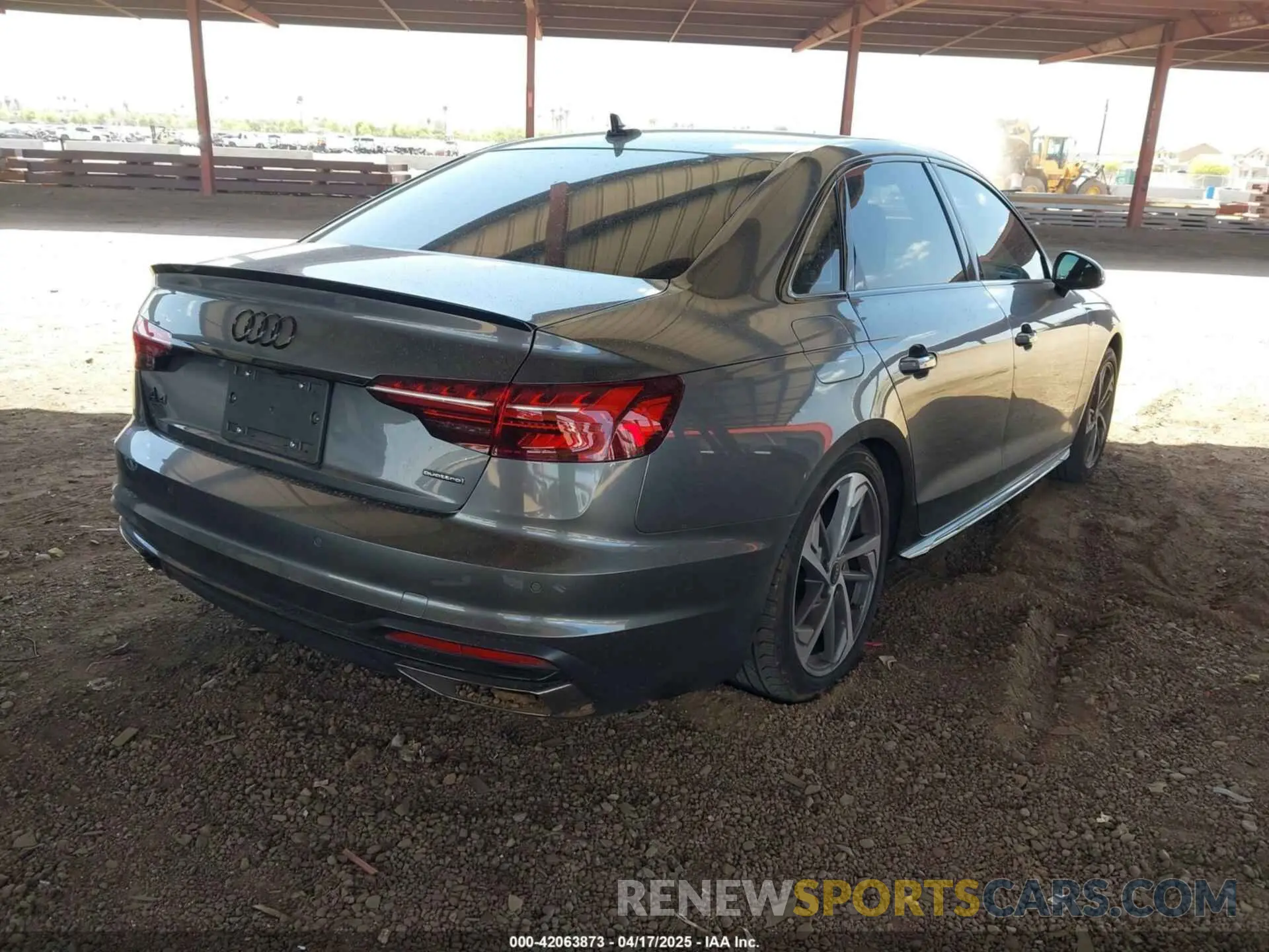 4 Photograph of a damaged car WAUEAAF46PA023416 AUDI A4 2023