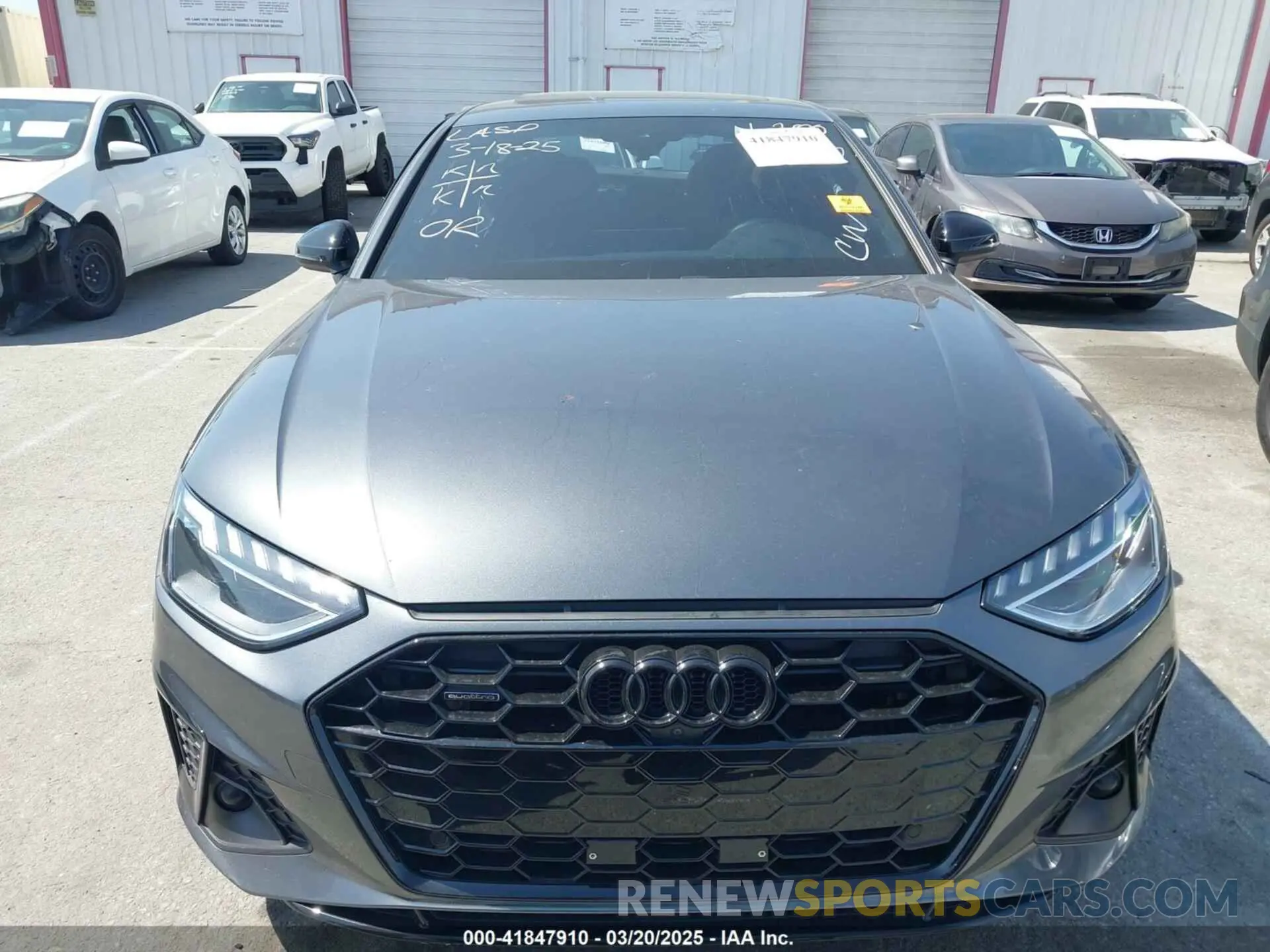 12 Photograph of a damaged car WAUEAAF46PA064600 AUDI A4 2023