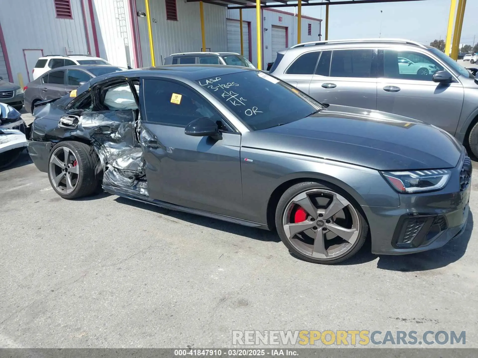 13 Photograph of a damaged car WAUEAAF46PA064600 AUDI A4 2023