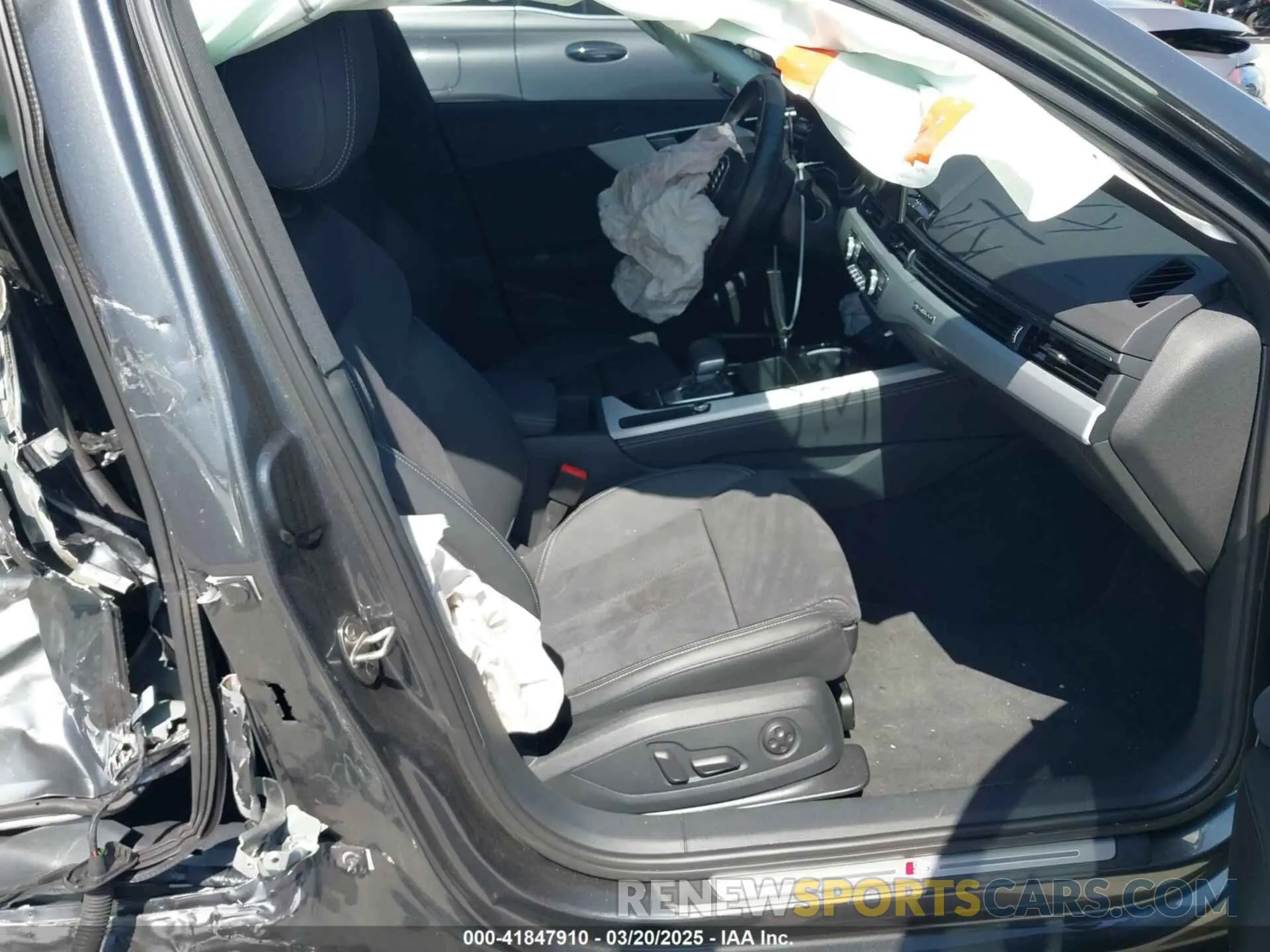 5 Photograph of a damaged car WAUEAAF46PA064600 AUDI A4 2023