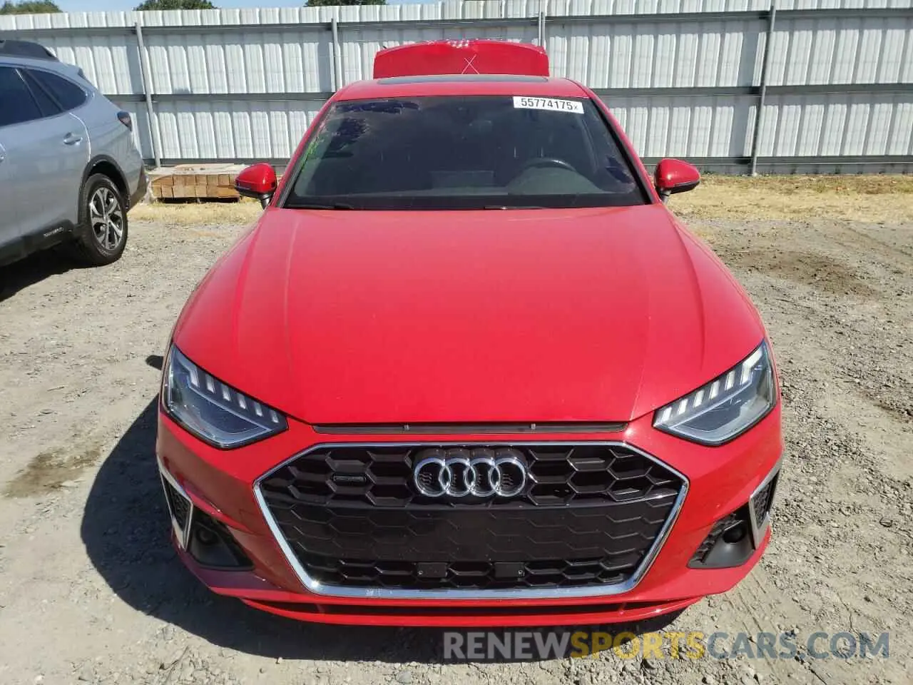 5 Photograph of a damaged car WAUEAAF46PN002185 AUDI A4 2023