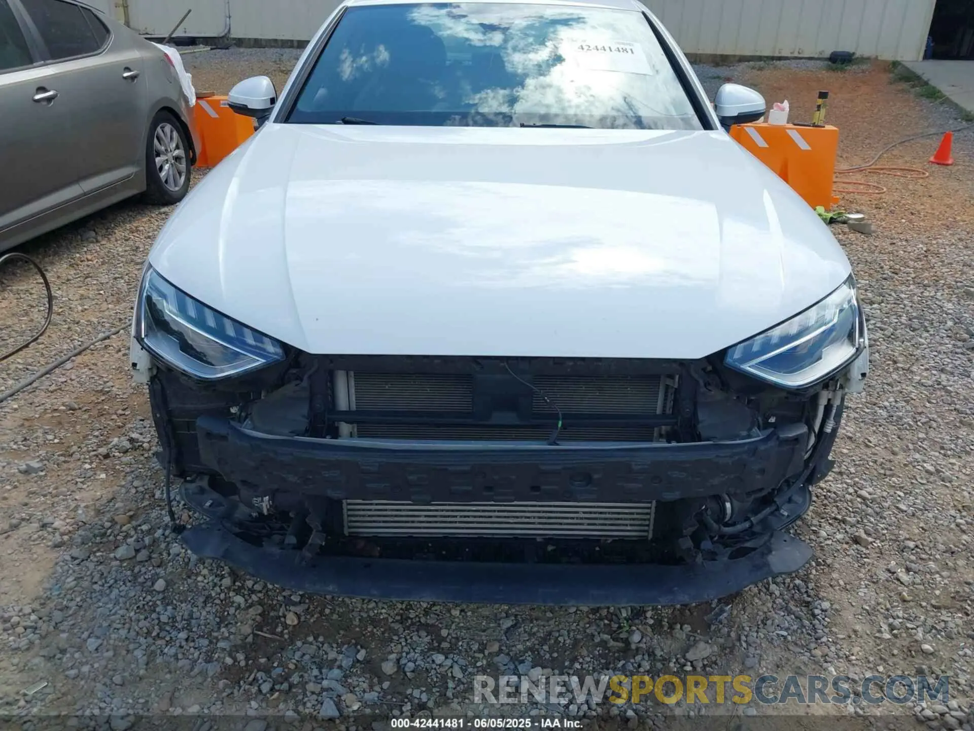 13 Photograph of a damaged car WAUEAAF46PN006933 AUDI A4 2023