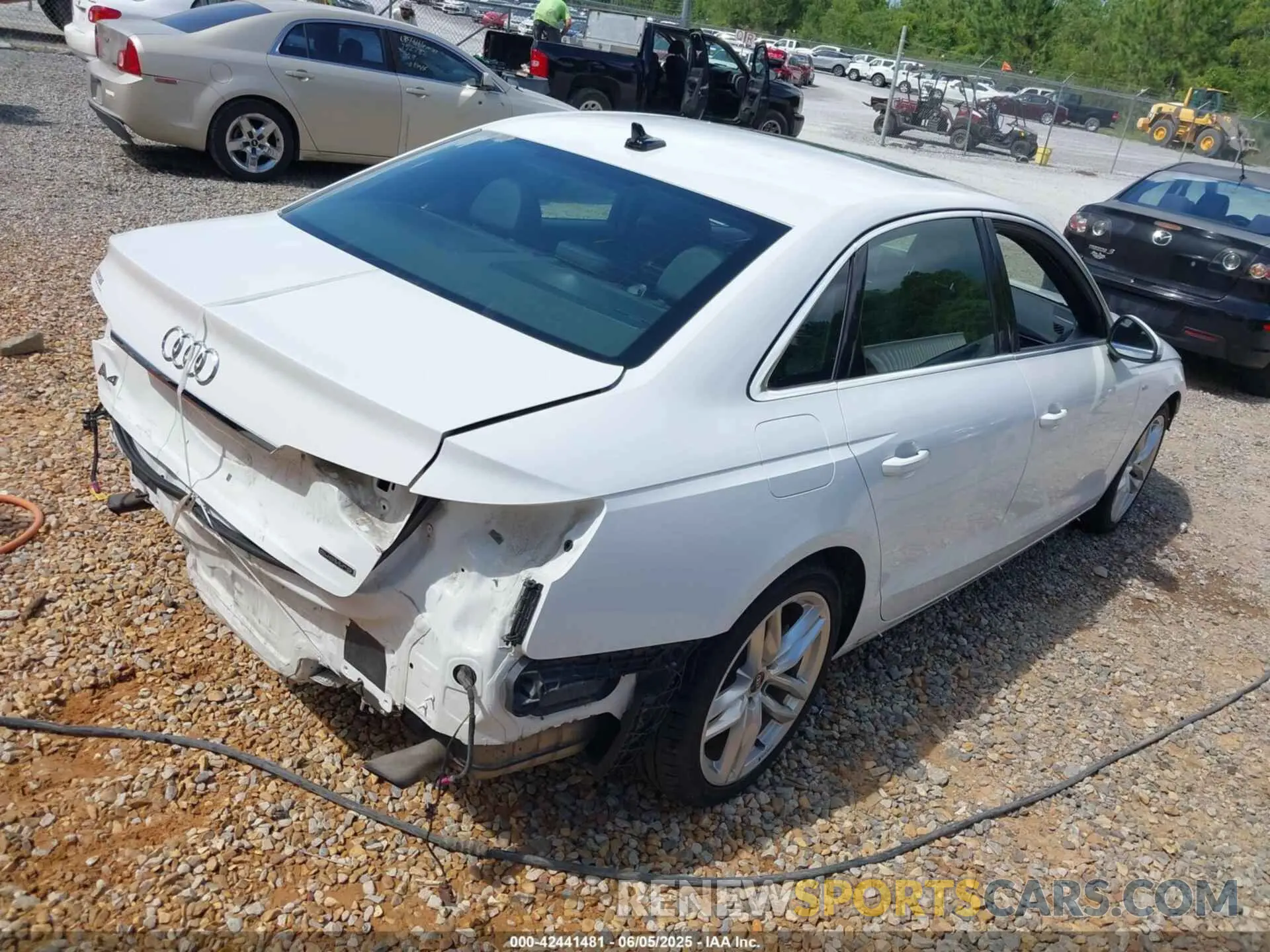 4 Photograph of a damaged car WAUEAAF46PN006933 AUDI A4 2023