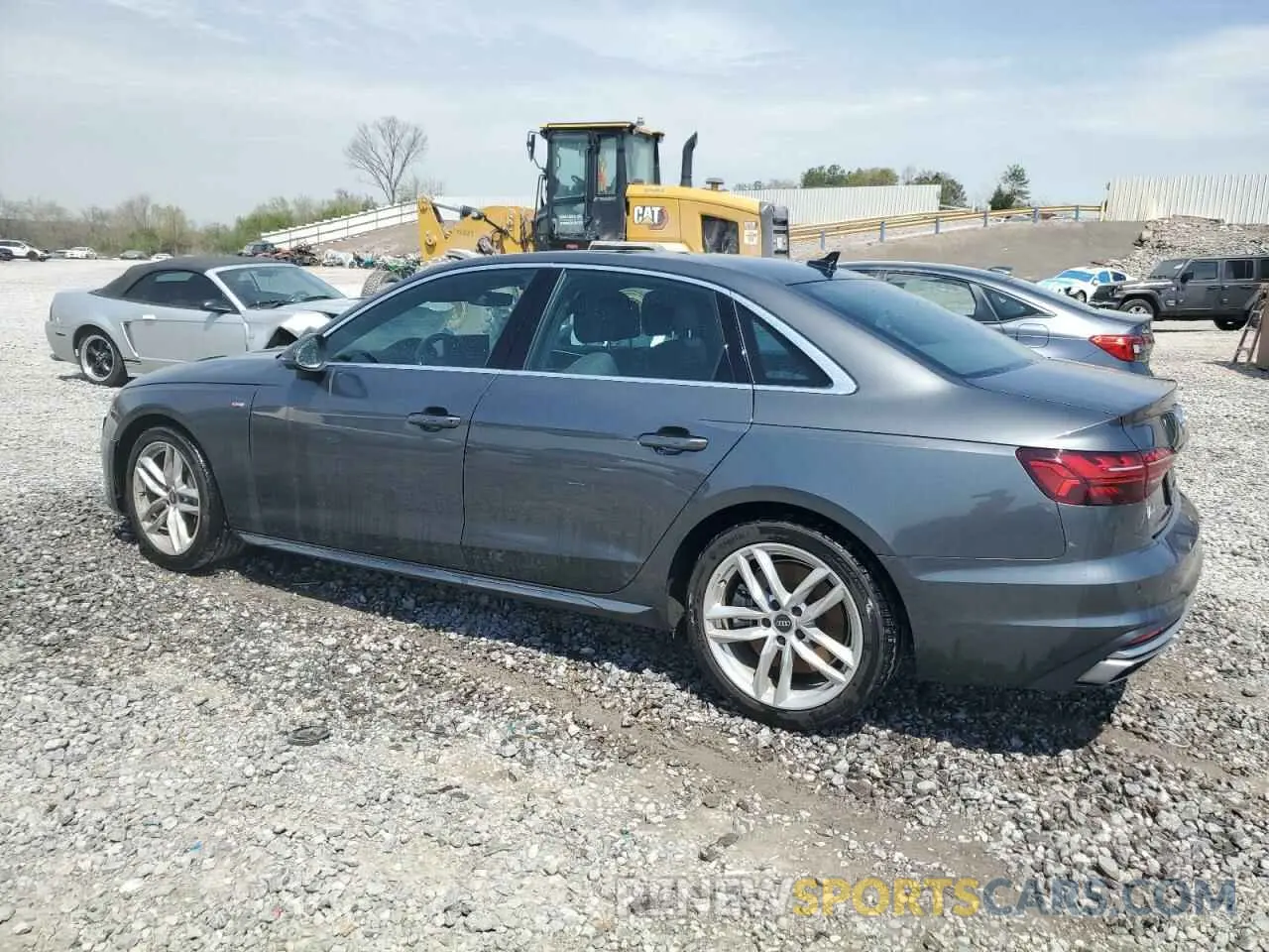 2 Photograph of a damaged car WAUEAAF46PN021612 AUDI A4 2023