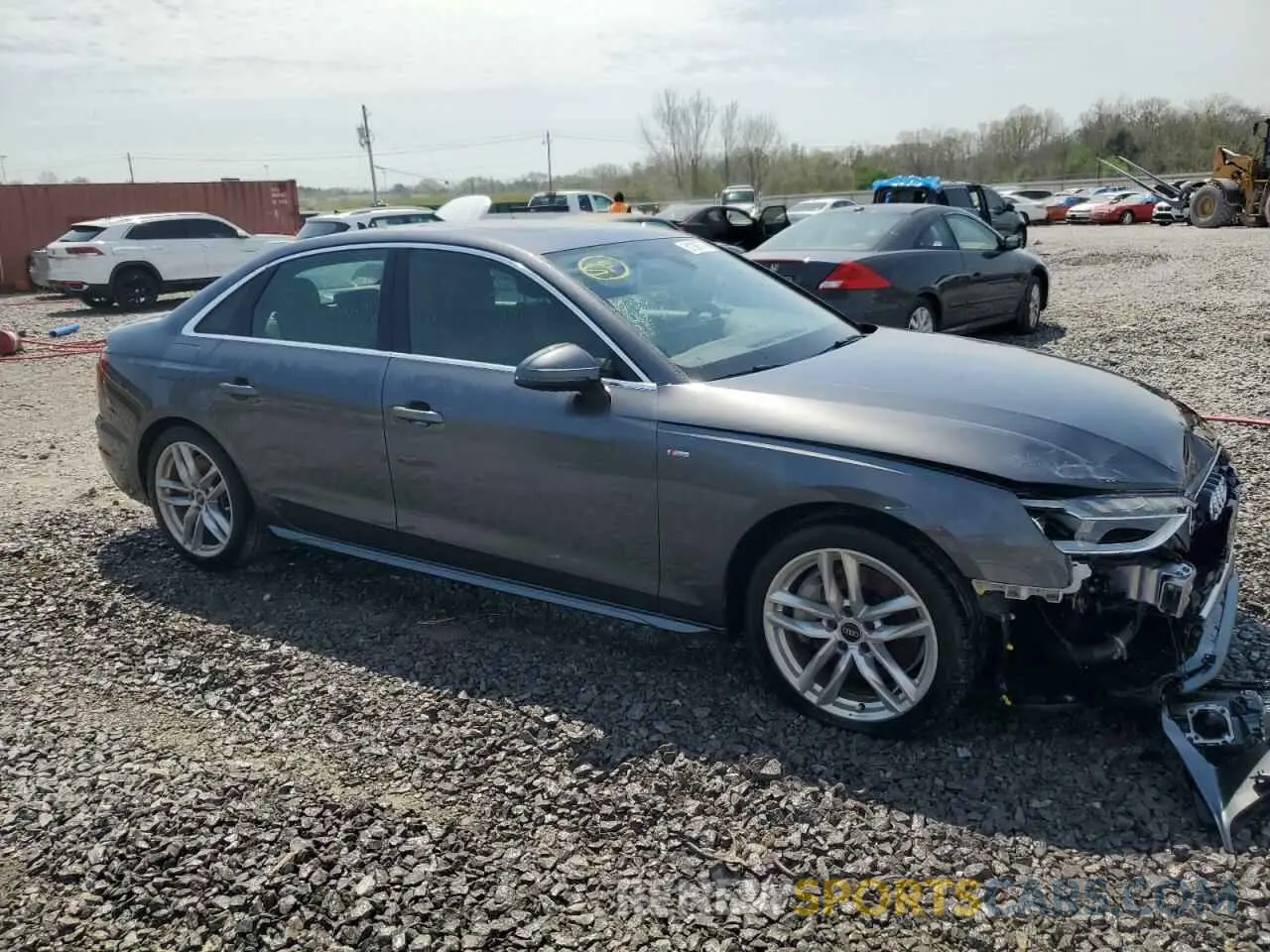 4 Photograph of a damaged car WAUEAAF46PN021612 AUDI A4 2023