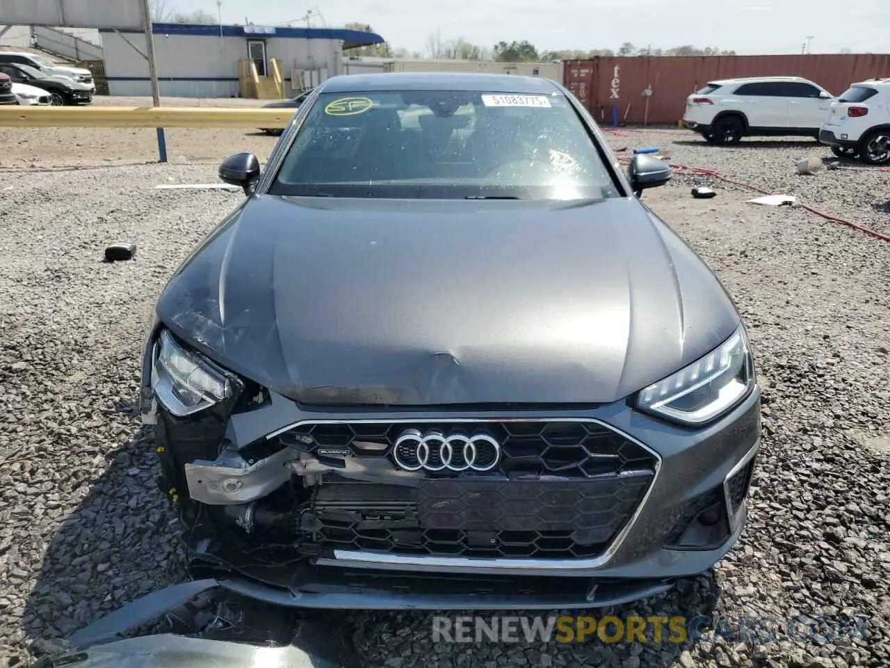 5 Photograph of a damaged car WAUEAAF46PN021612 AUDI A4 2023