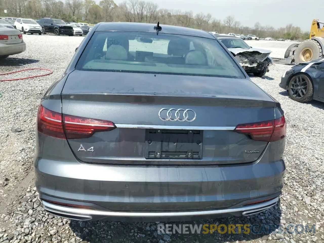 6 Photograph of a damaged car WAUEAAF46PN021612 AUDI A4 2023