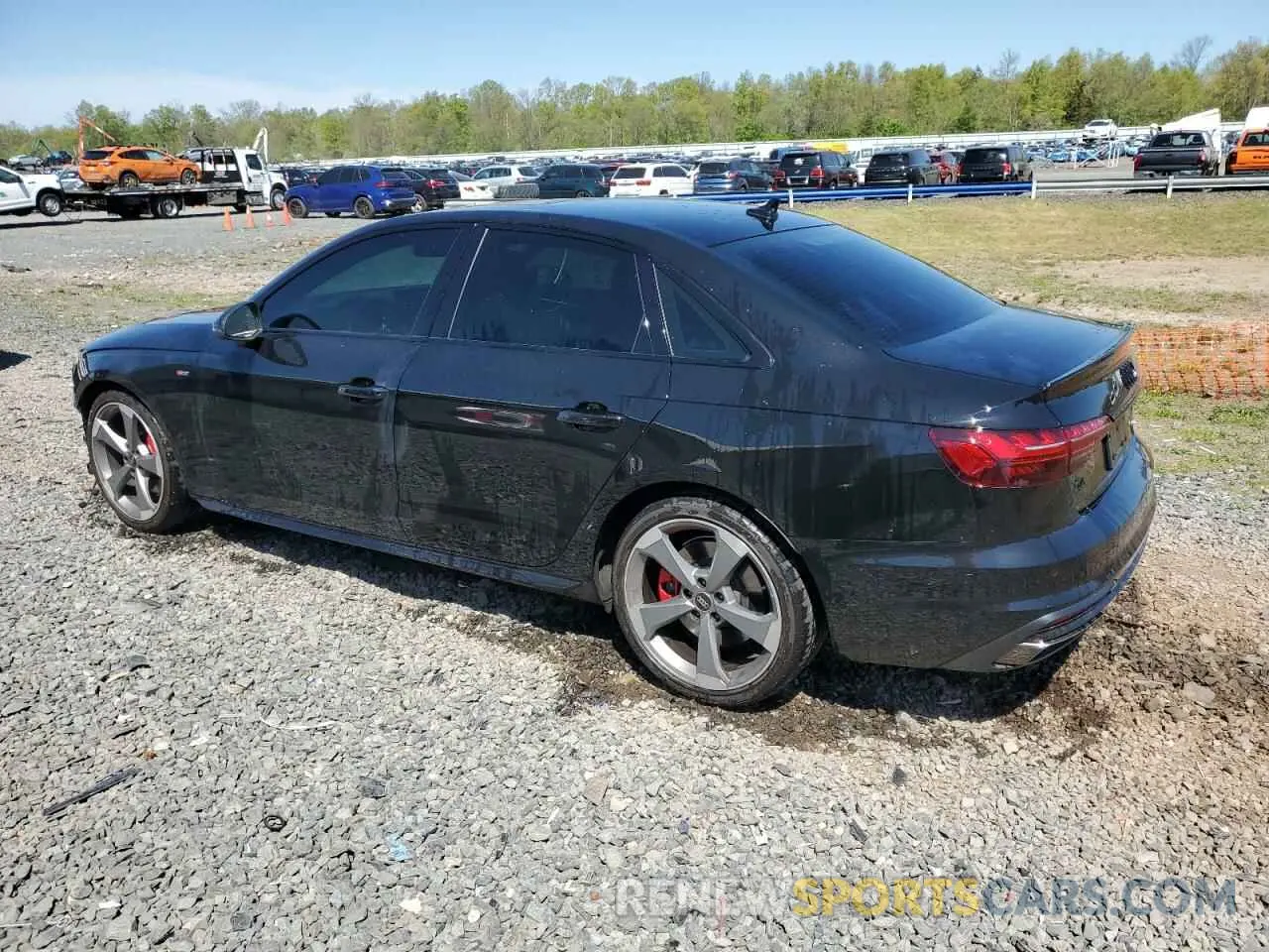2 Photograph of a damaged car WAUEAAF47PA005572 AUDI A4 2023