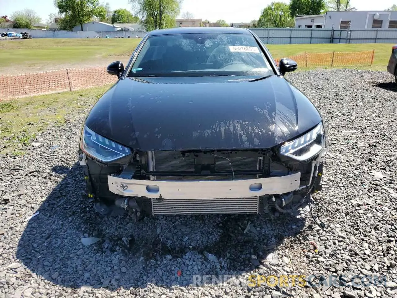 5 Photograph of a damaged car WAUEAAF47PA005572 AUDI A4 2023